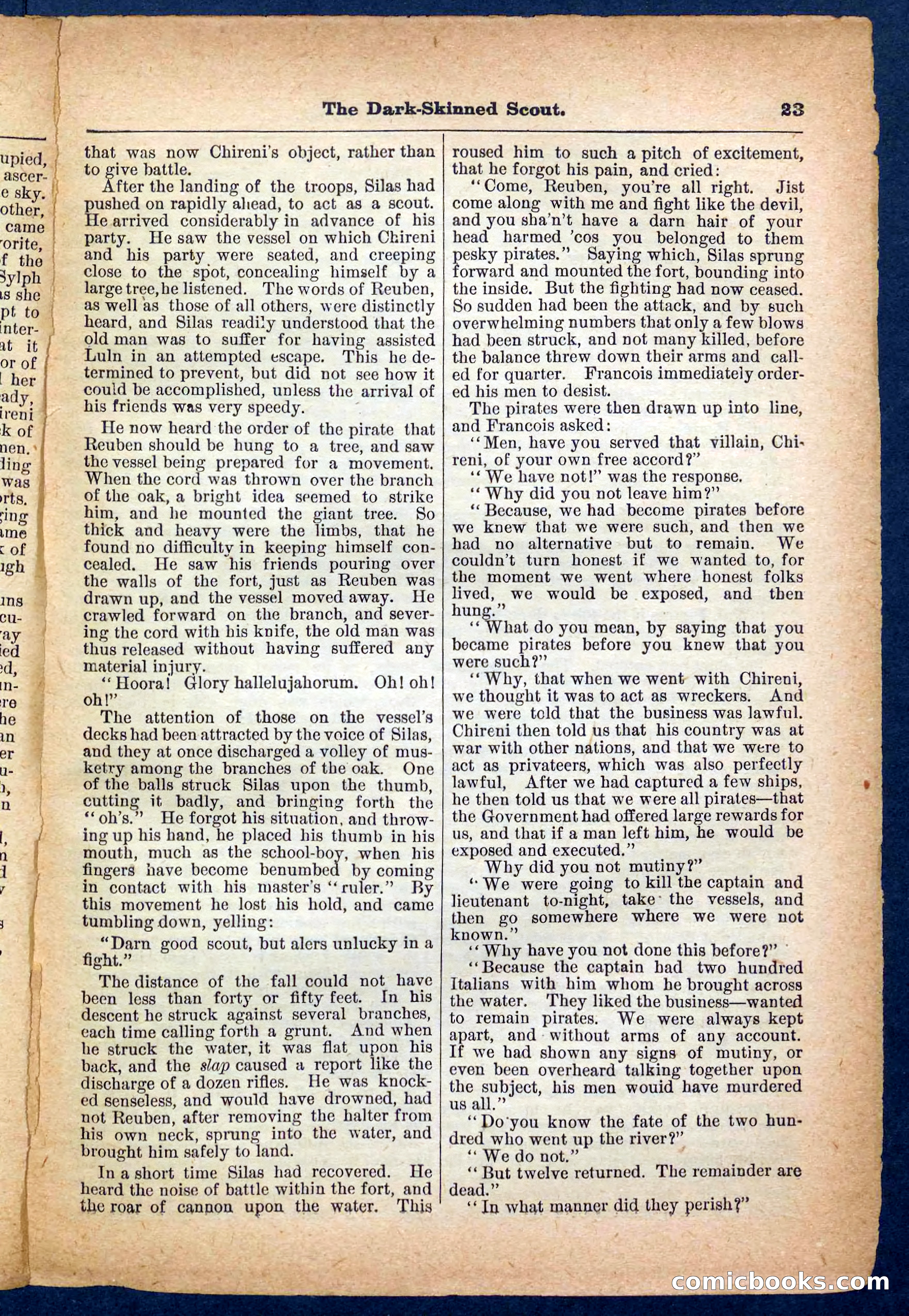 Beadle's Pocket Library No. 182 — page 23 of 32