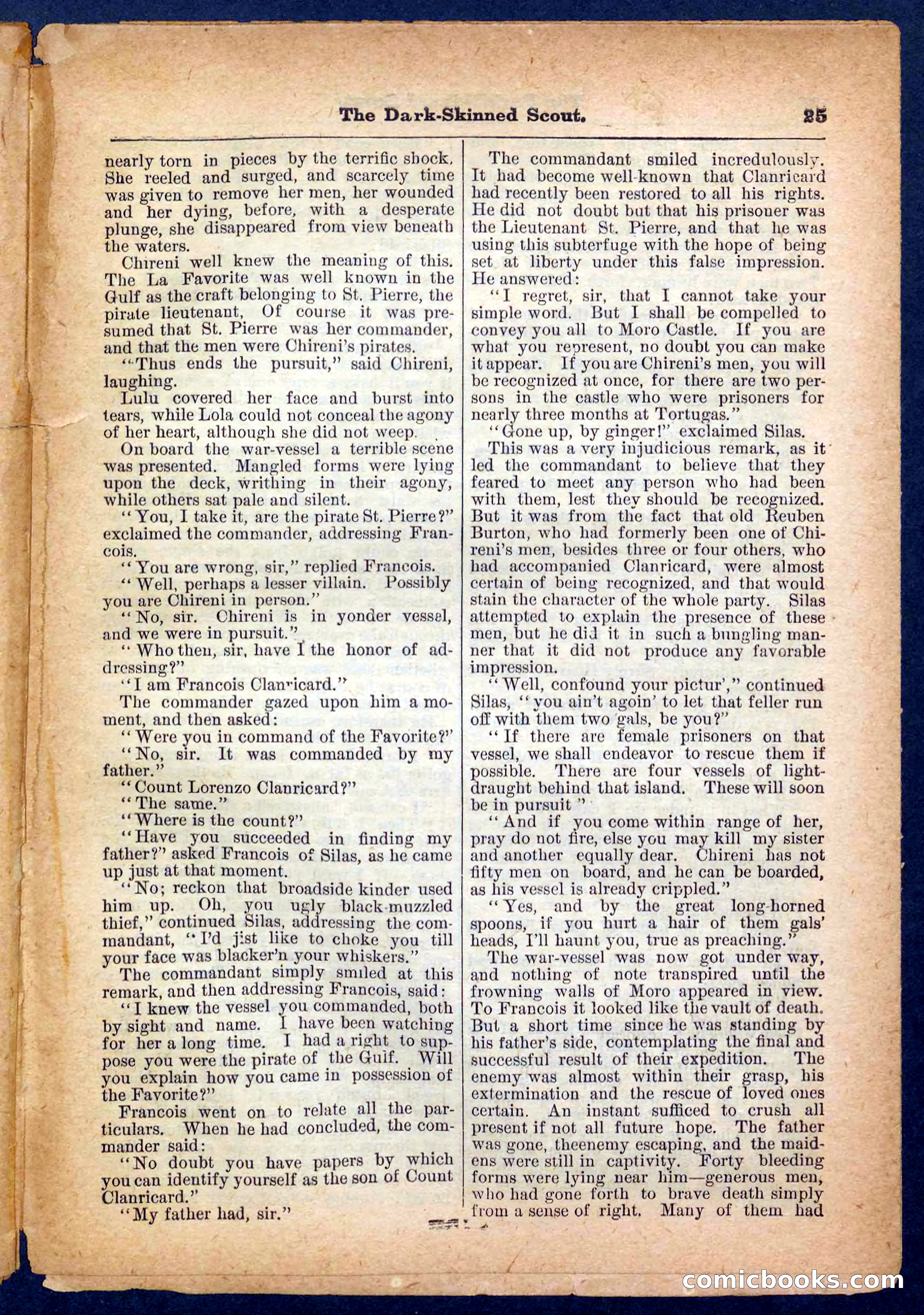 Beadle's Pocket Library No. 182 — page 25 of 32