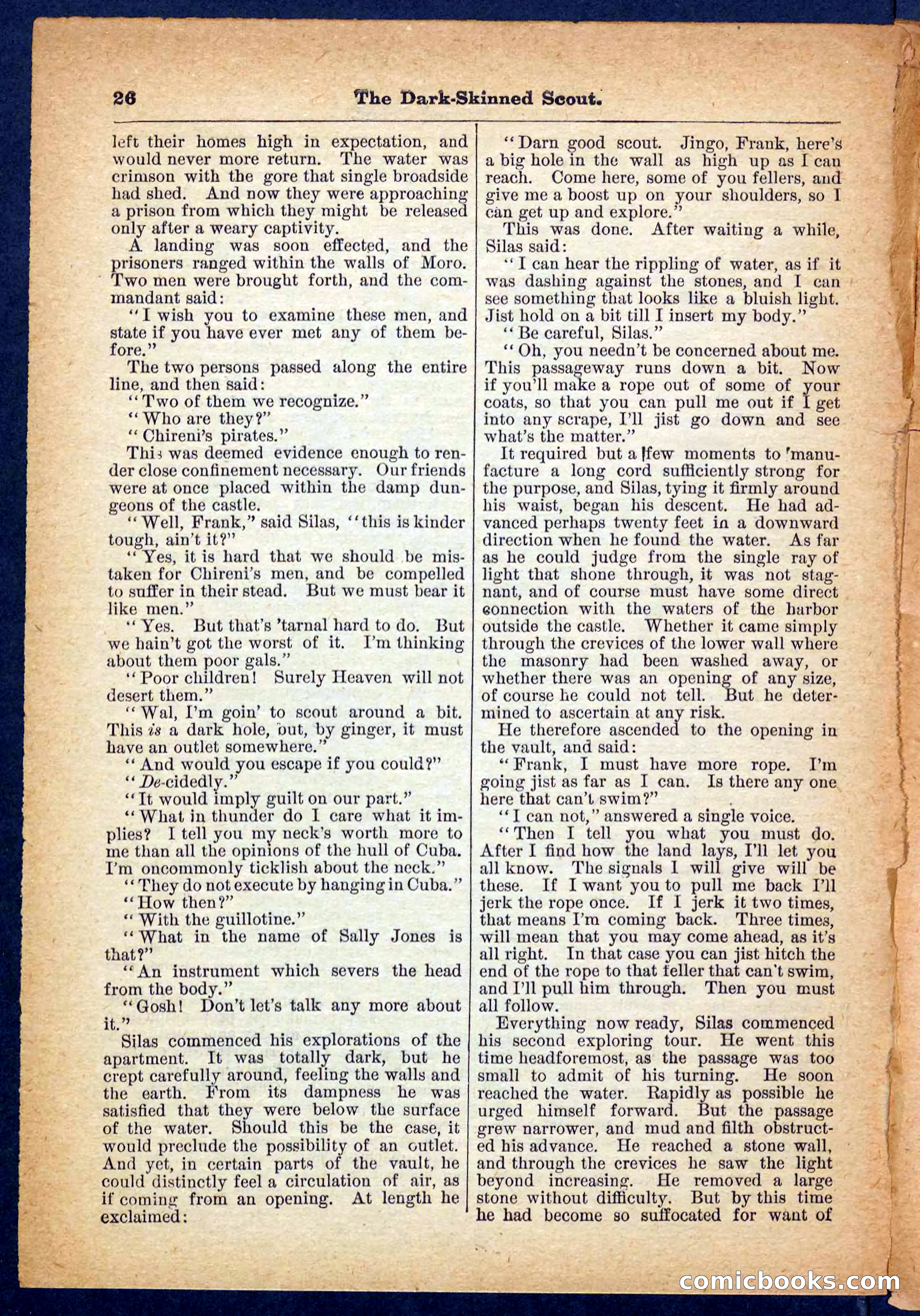 Beadle's Pocket Library No. 182 — page 26 of 32