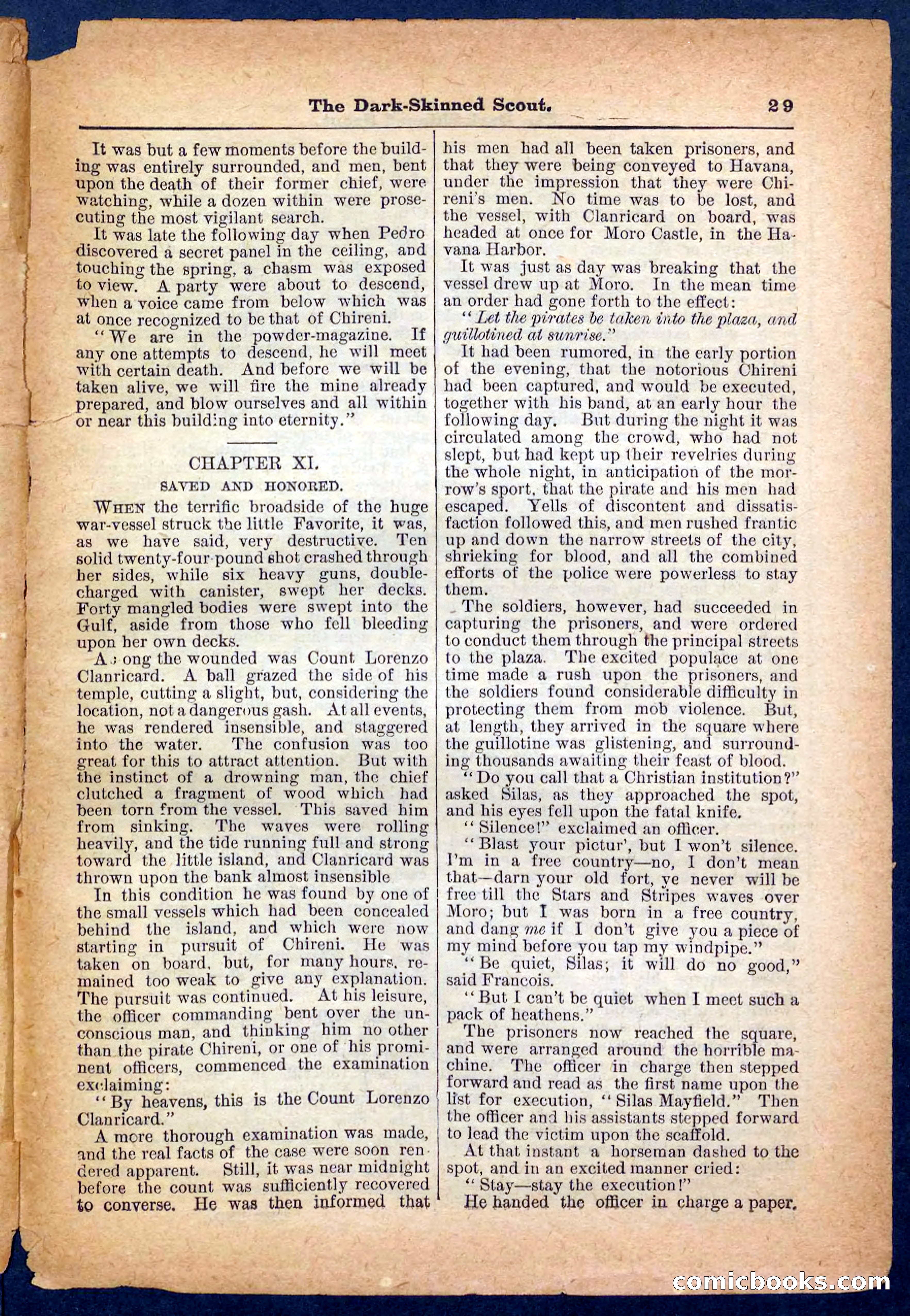 Beadle's Pocket Library No. 182 — page 29 of 32