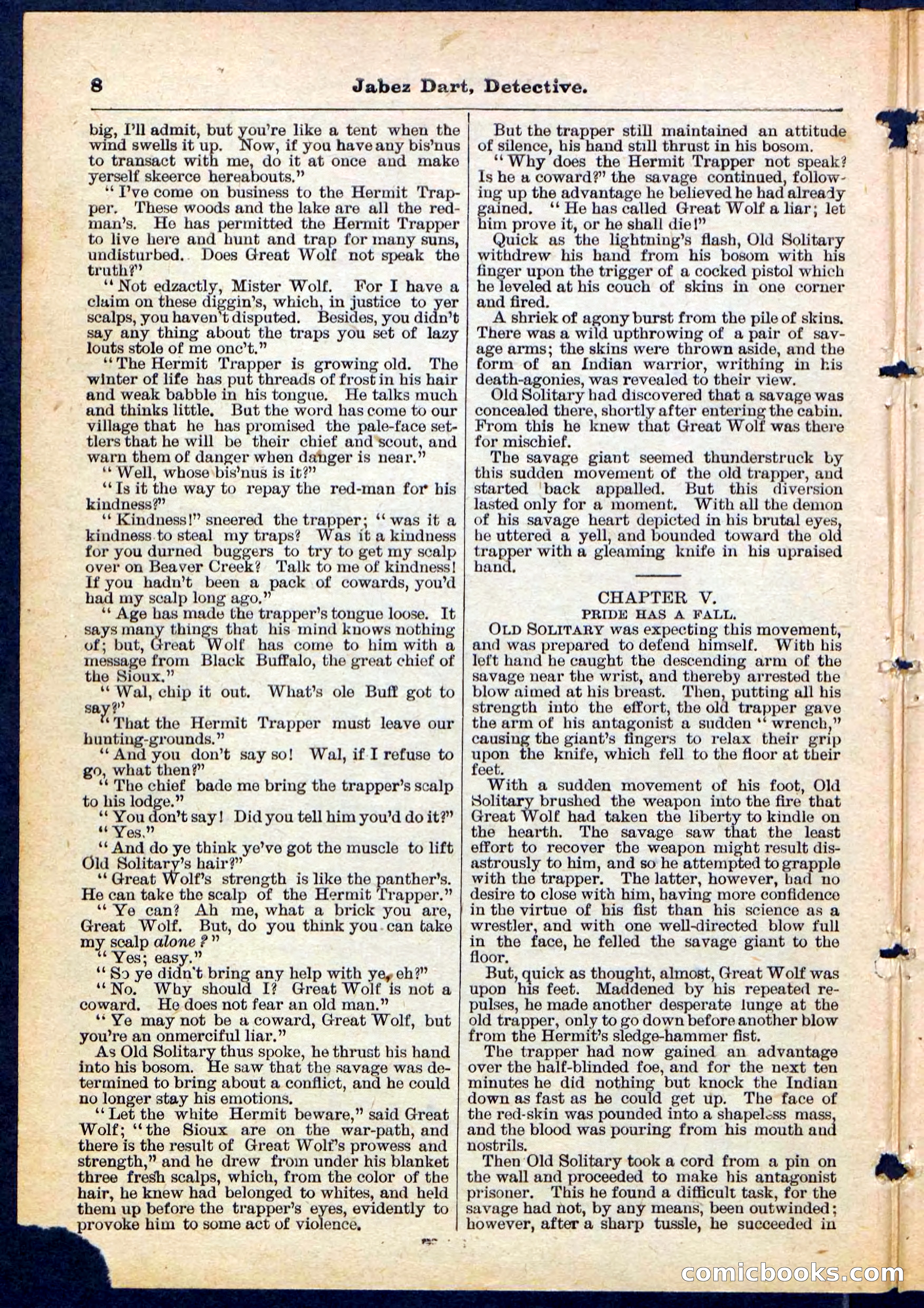 Beadle's Pocket Library, No. 183 — page 8 of 32