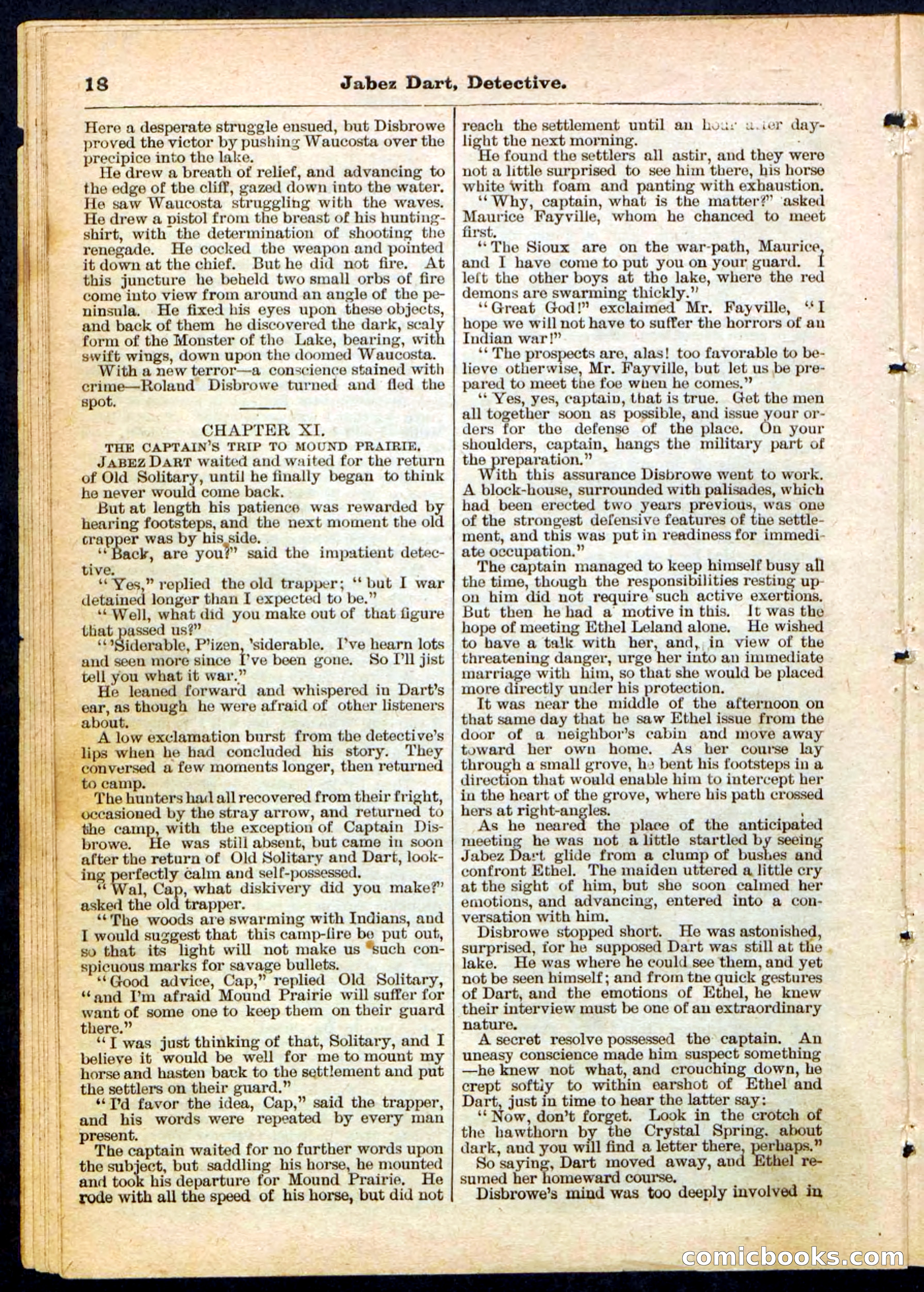 Beadle's Pocket Library, No. 183 — page 18 of 32