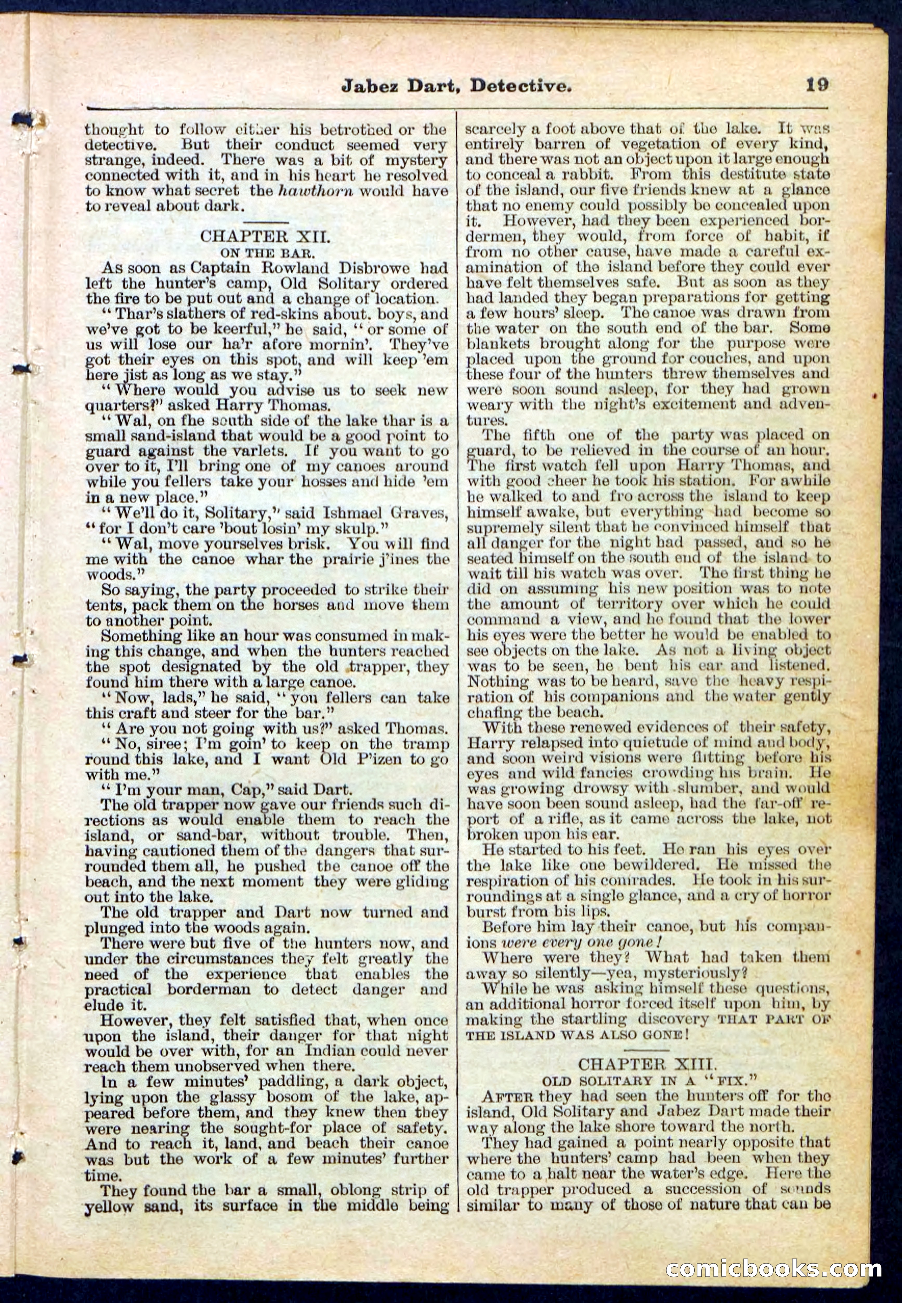 Beadle's Pocket Library, No. 183 — page 19 of 32