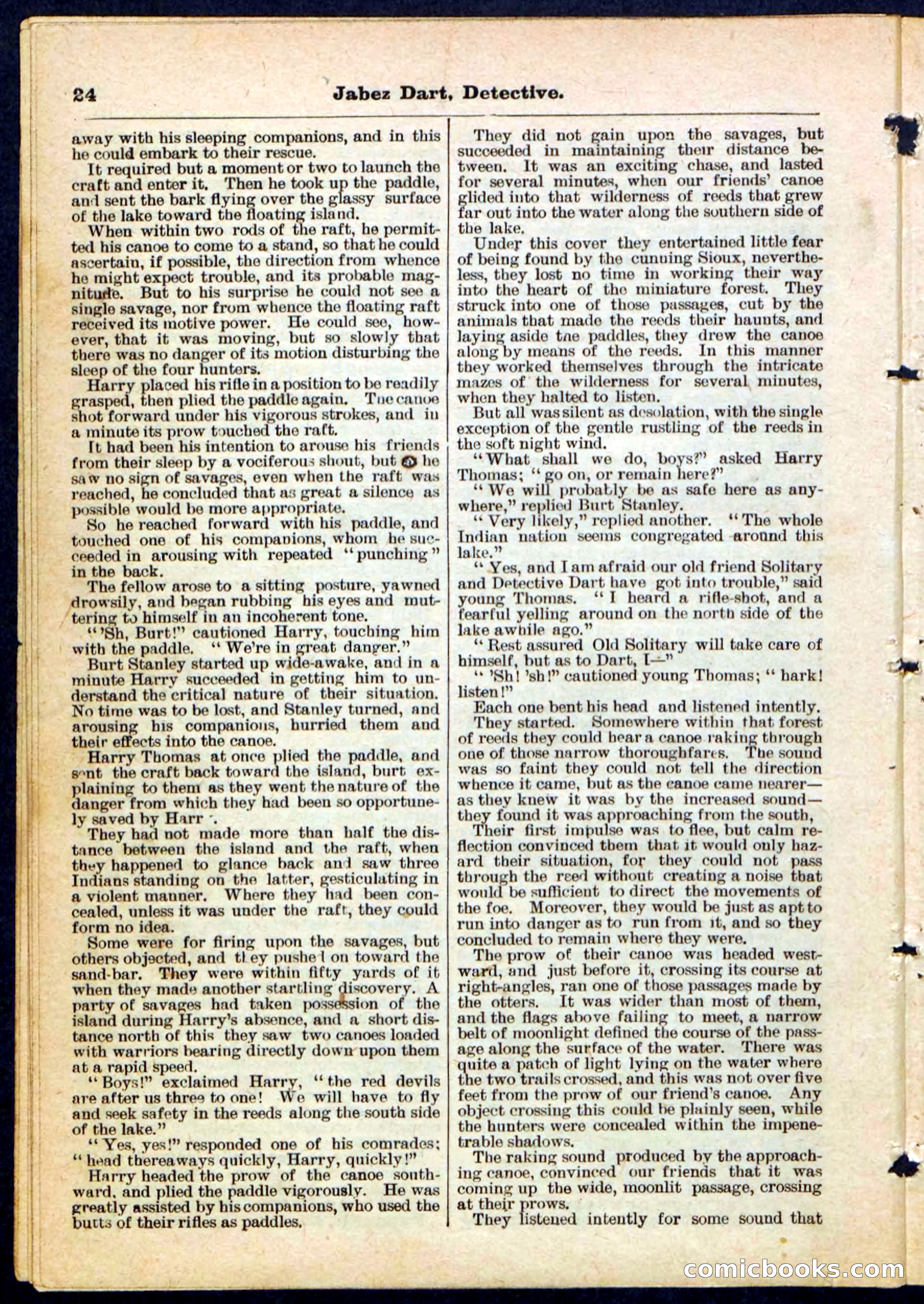 Beadle's Pocket Library, No. 183 — page 24 of 32