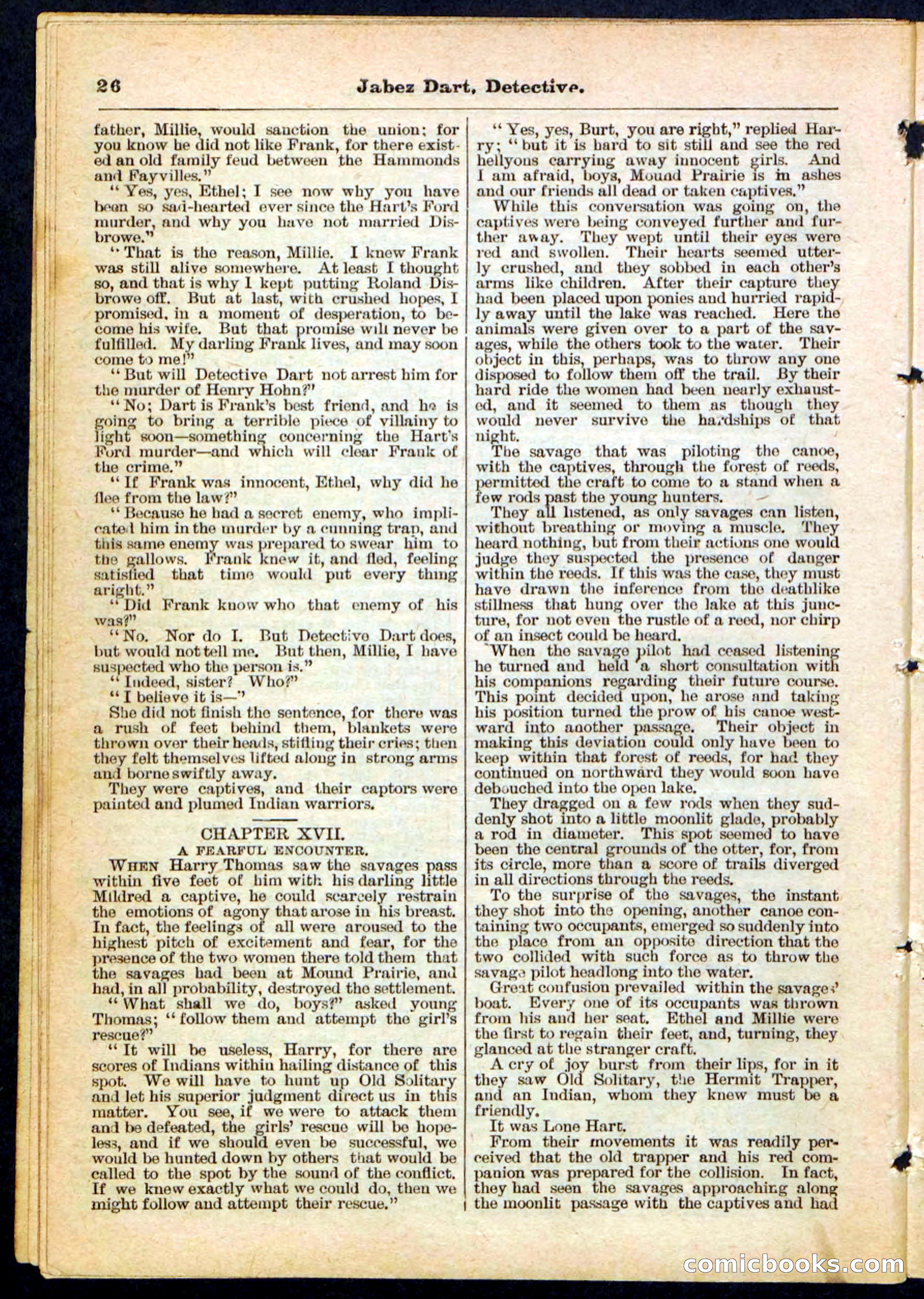 Beadle's Pocket Library, No. 183 — page 26 of 32