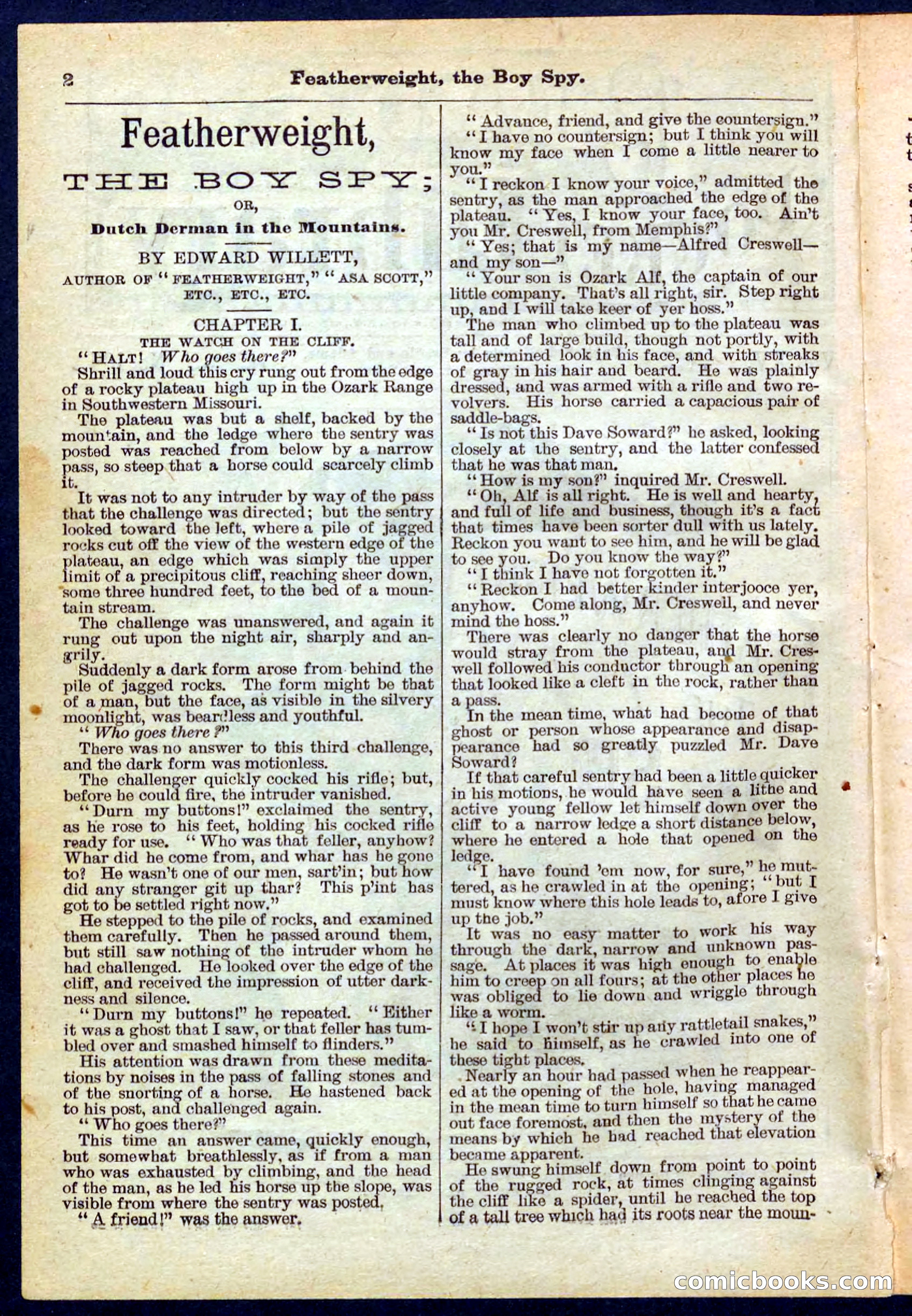 Beadle's Pocket Library No. 184 — page 2 of 32