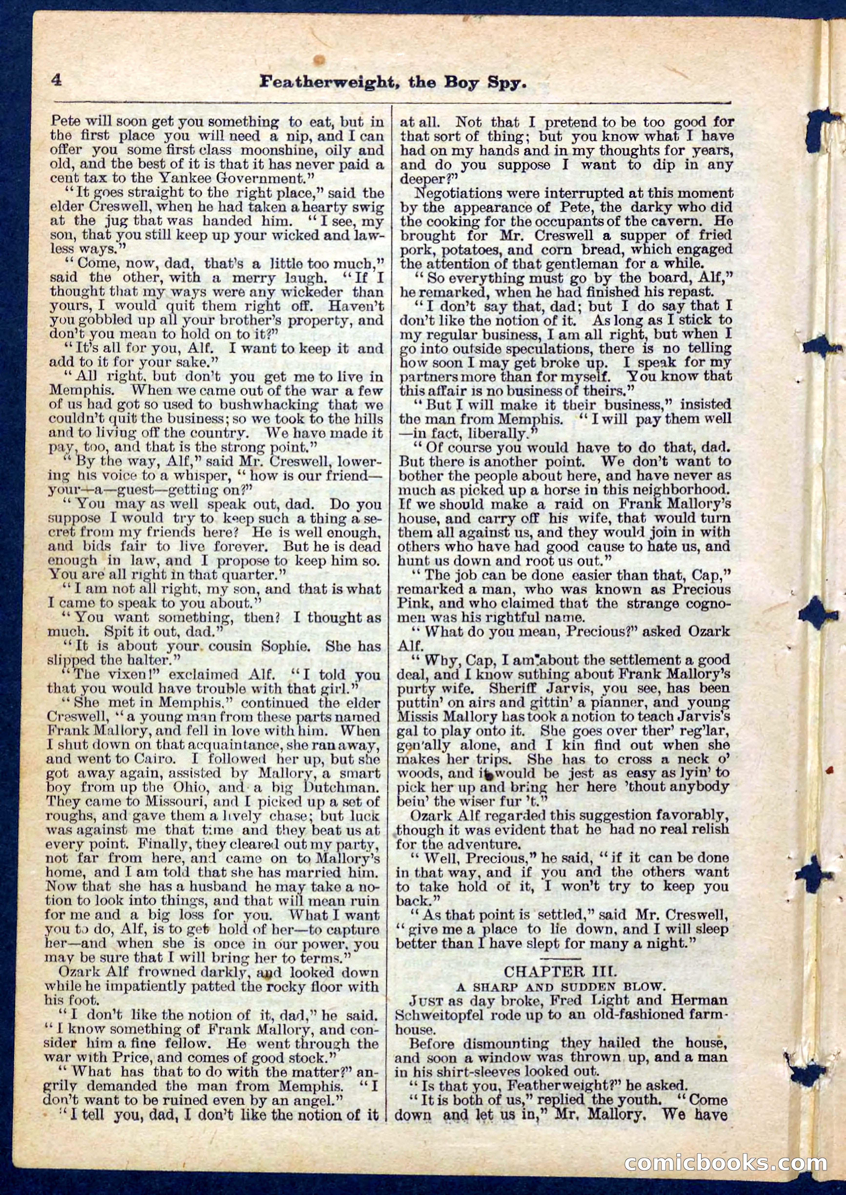 Beadle's Pocket Library No. 184 — page 4 of 32