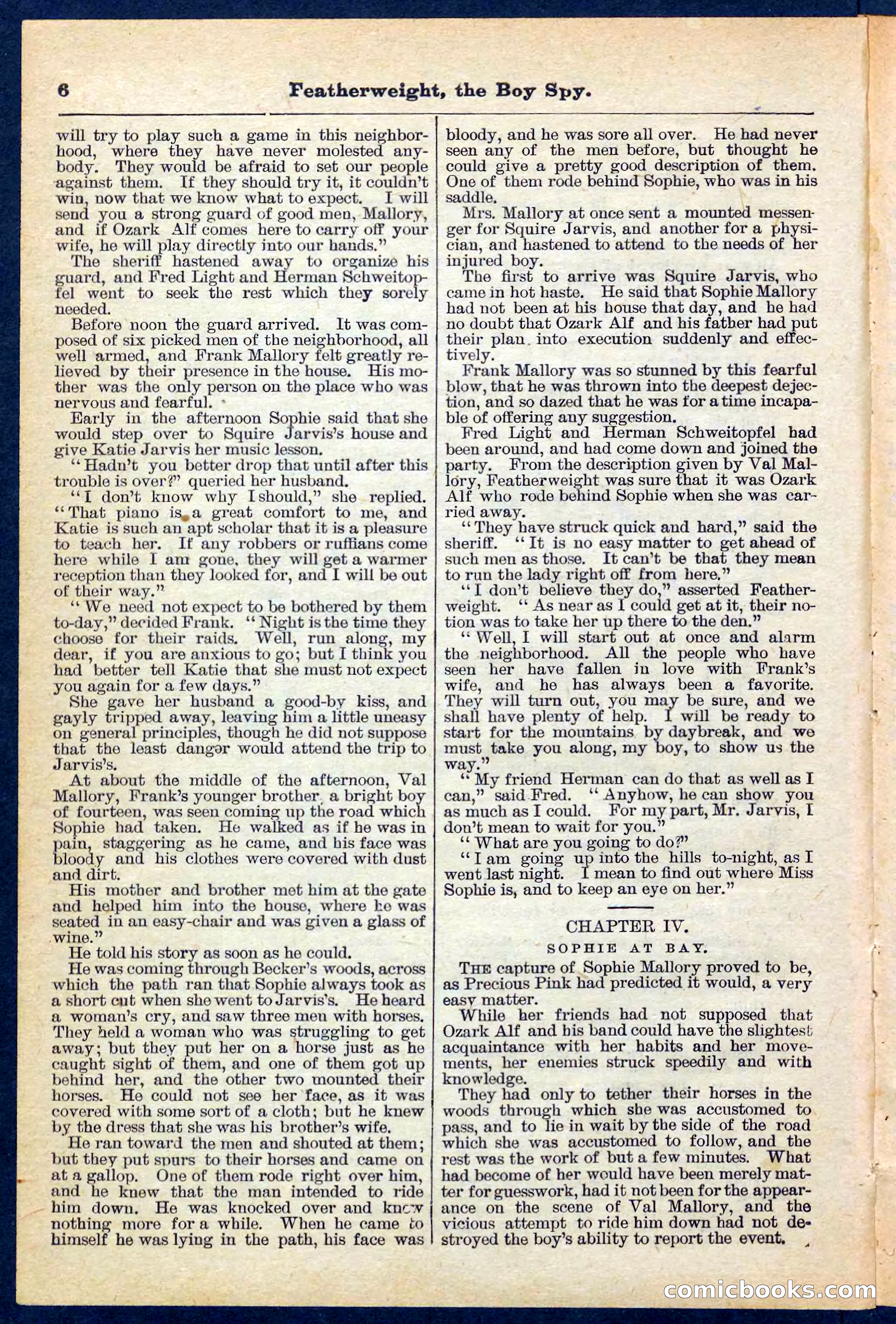 Beadle's Pocket Library No. 184 — page 6 of 32
