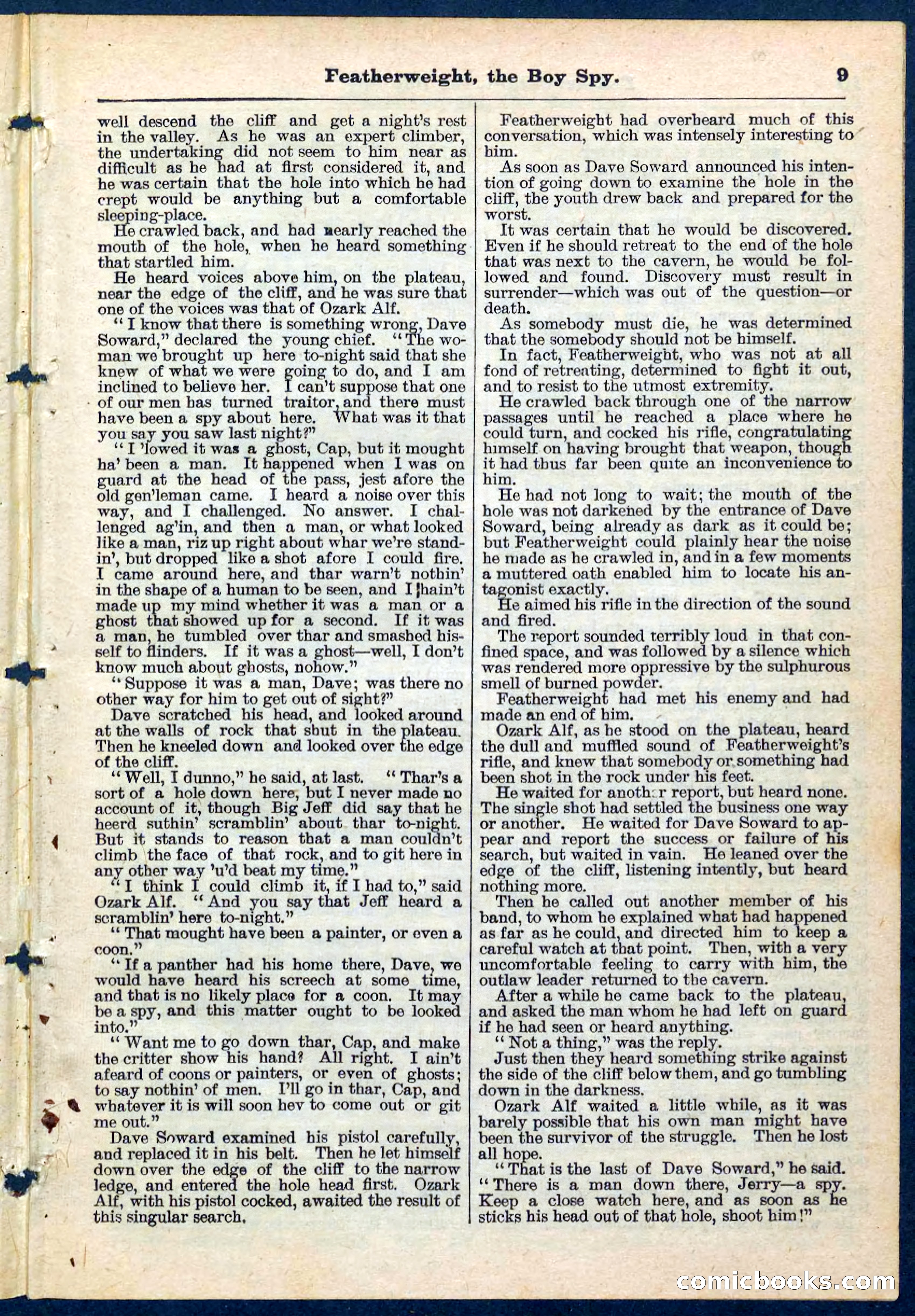 Beadle's Pocket Library No. 184 — page 9 of 32