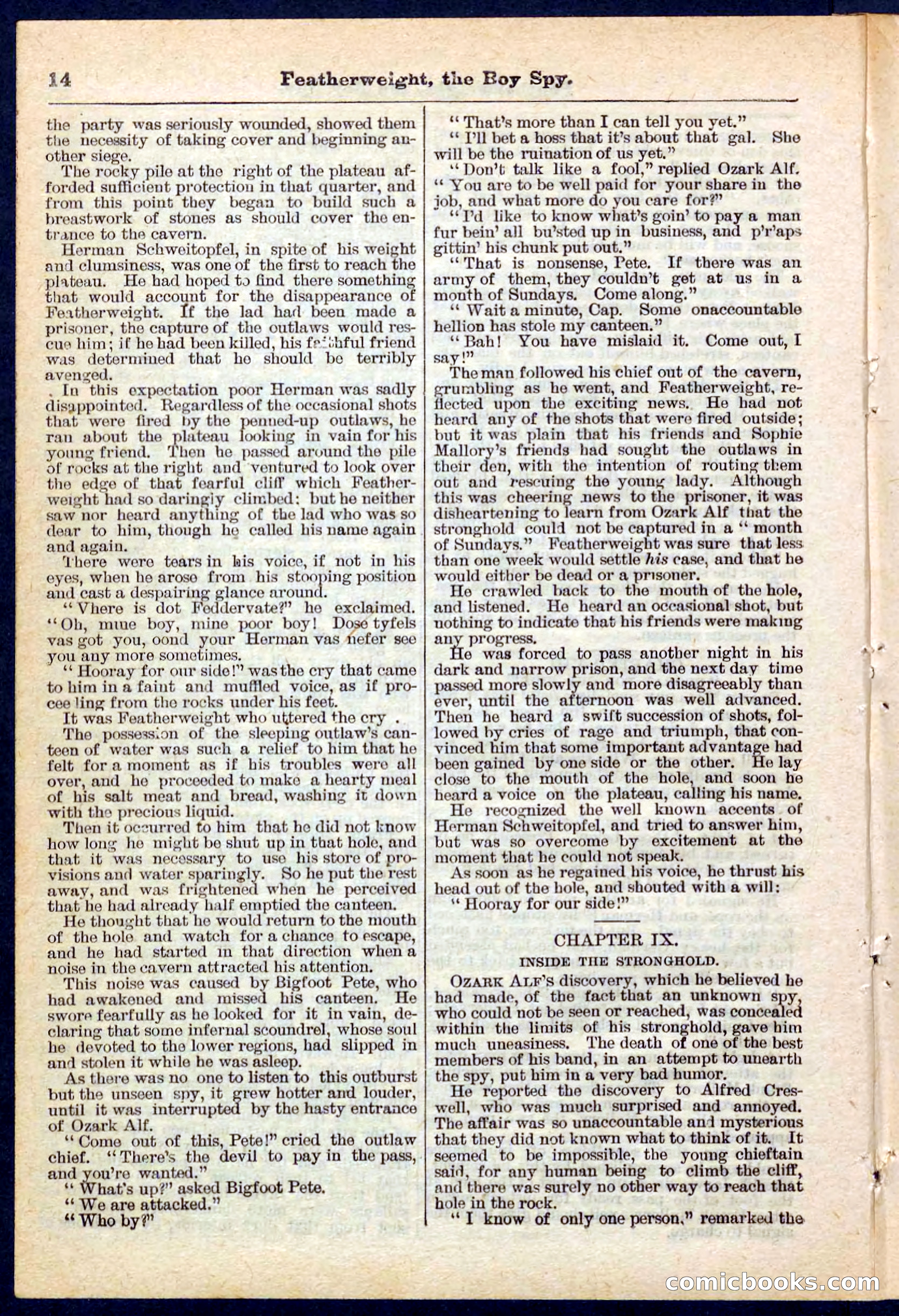 Beadle's Pocket Library No. 184 — page 14 of 32