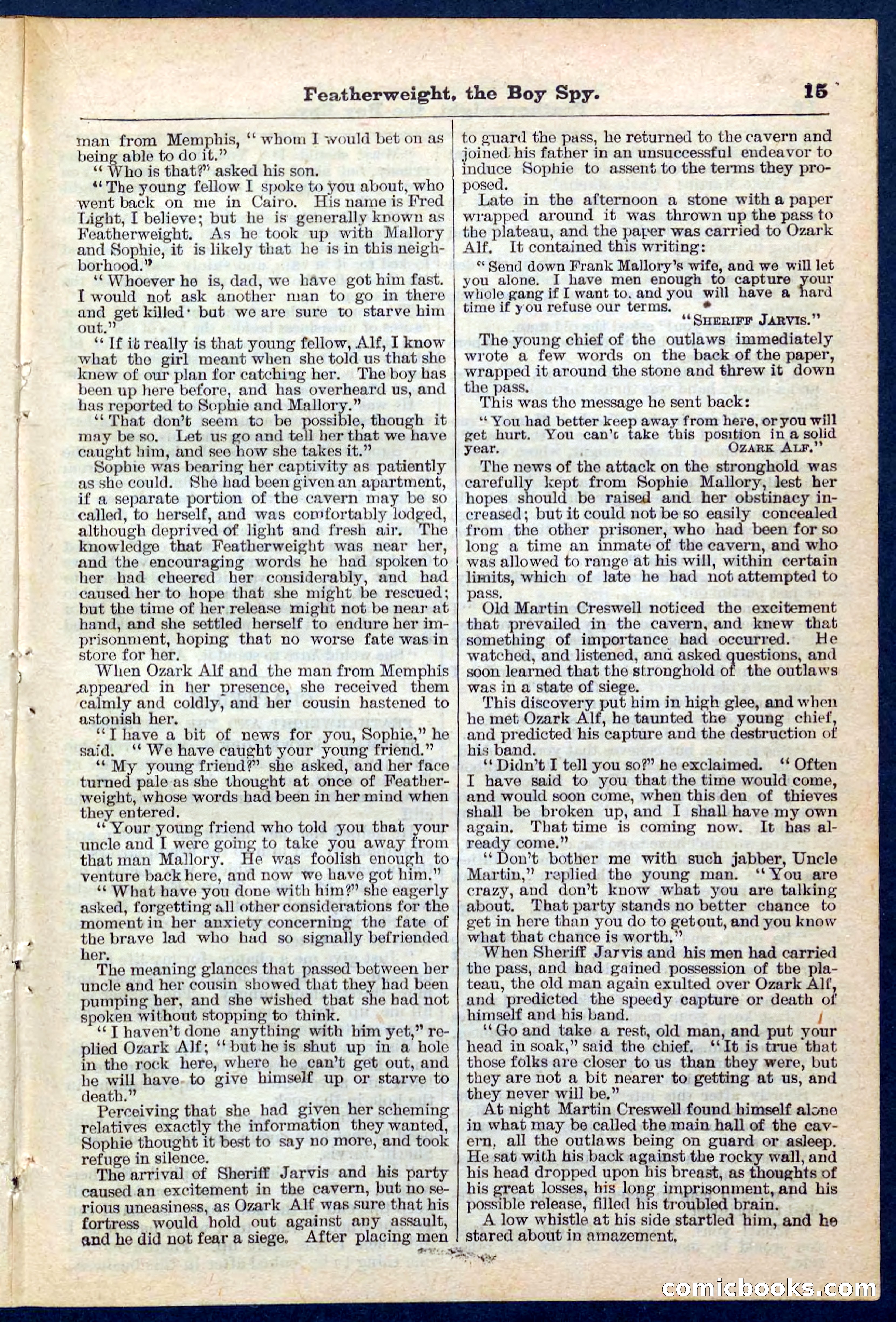 Beadle's Pocket Library No. 184 — page 15 of 32