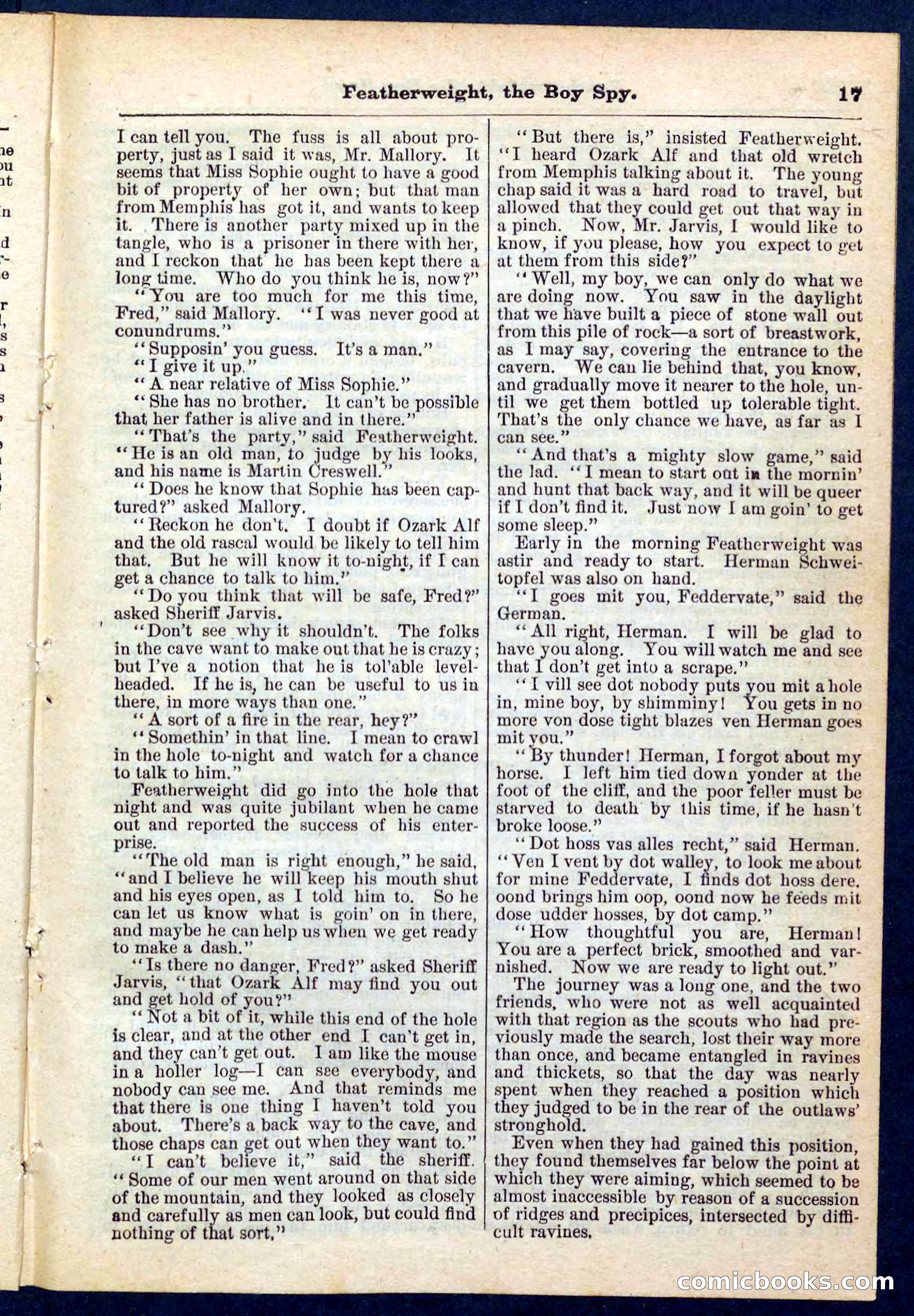 Beadle's Pocket Library No. 184 — page 17 of 32