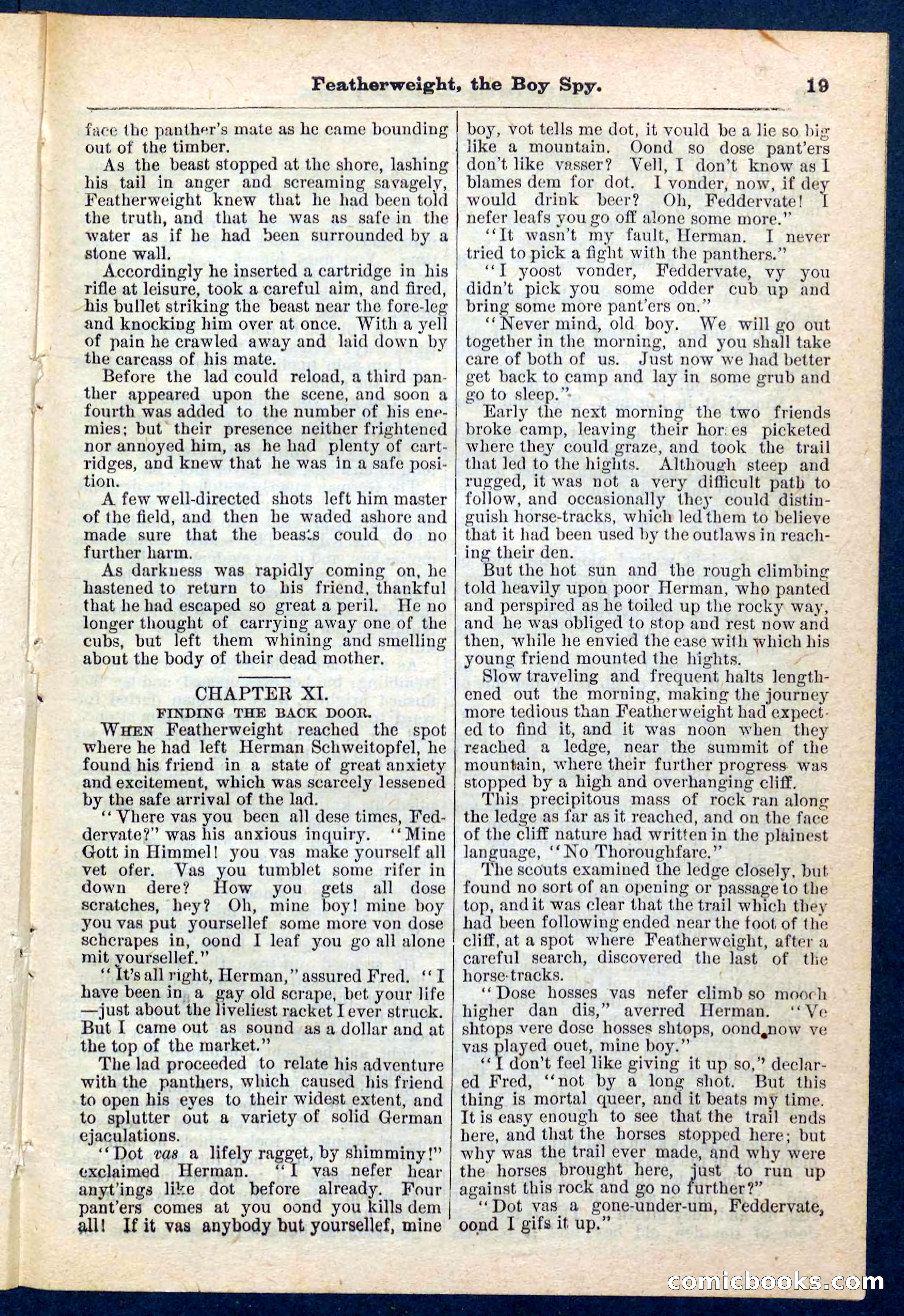 Beadle's Pocket Library No. 184 — page 19 of 32