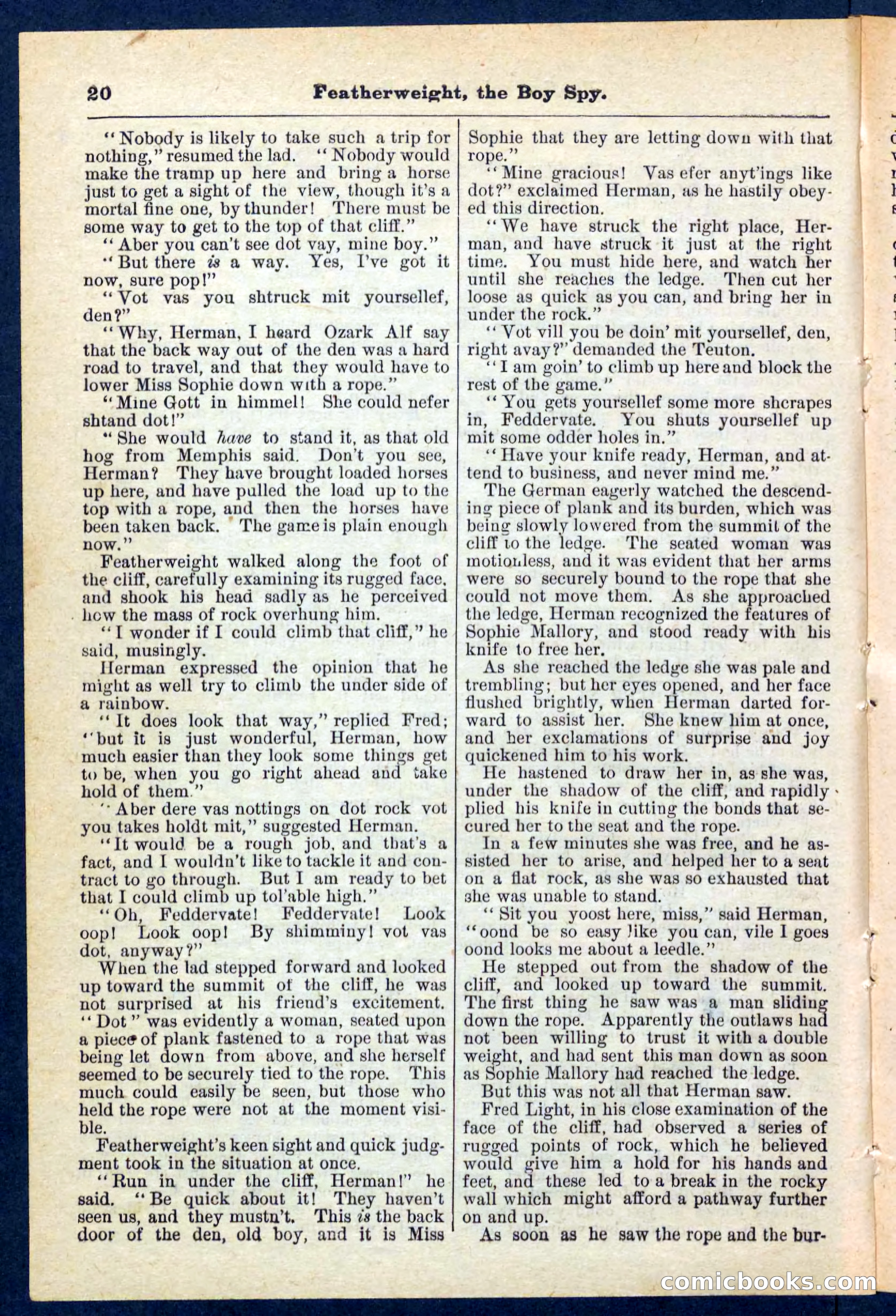 Beadle's Pocket Library No. 184 — page 20 of 32