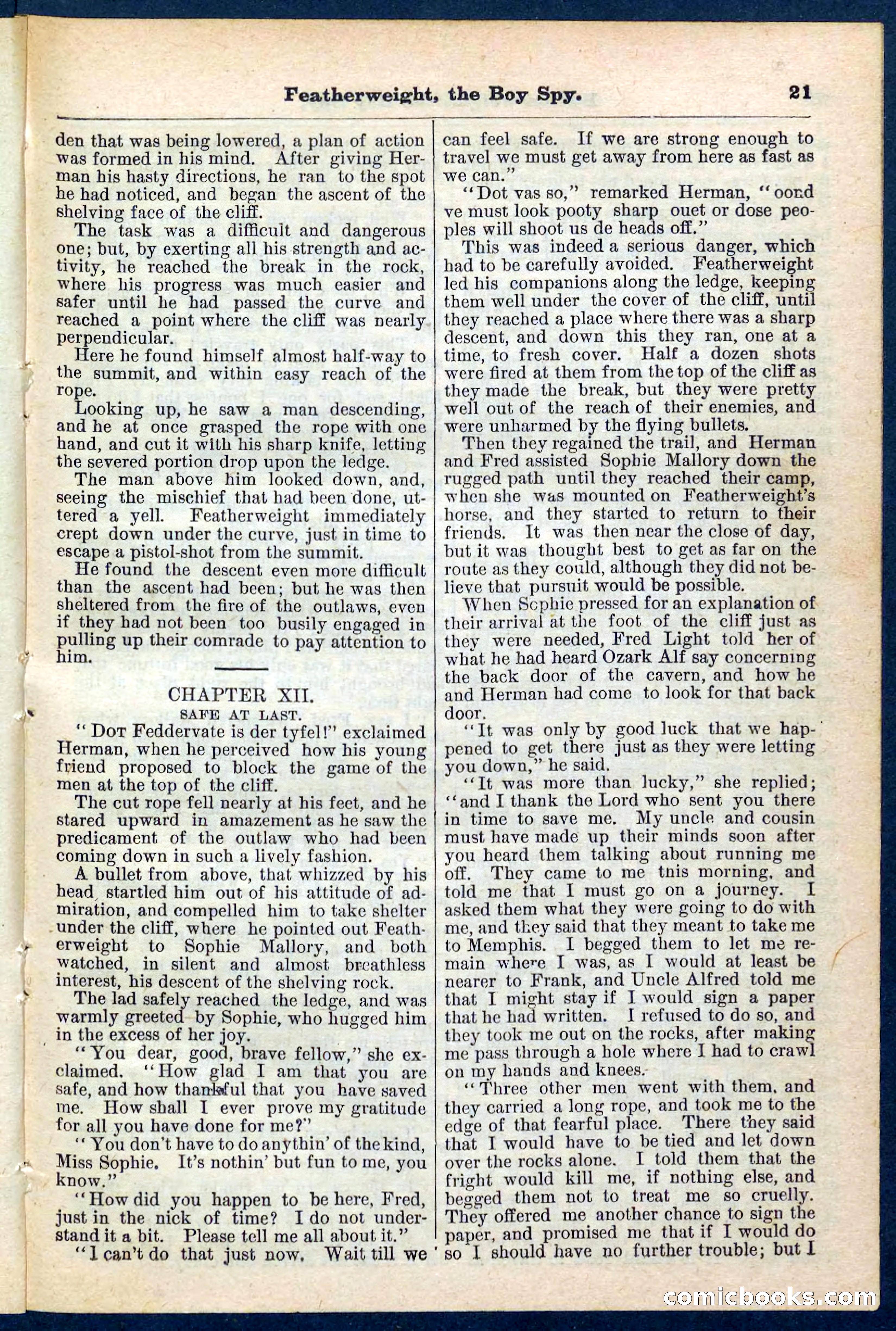 Beadle's Pocket Library No. 184 — page 21 of 32