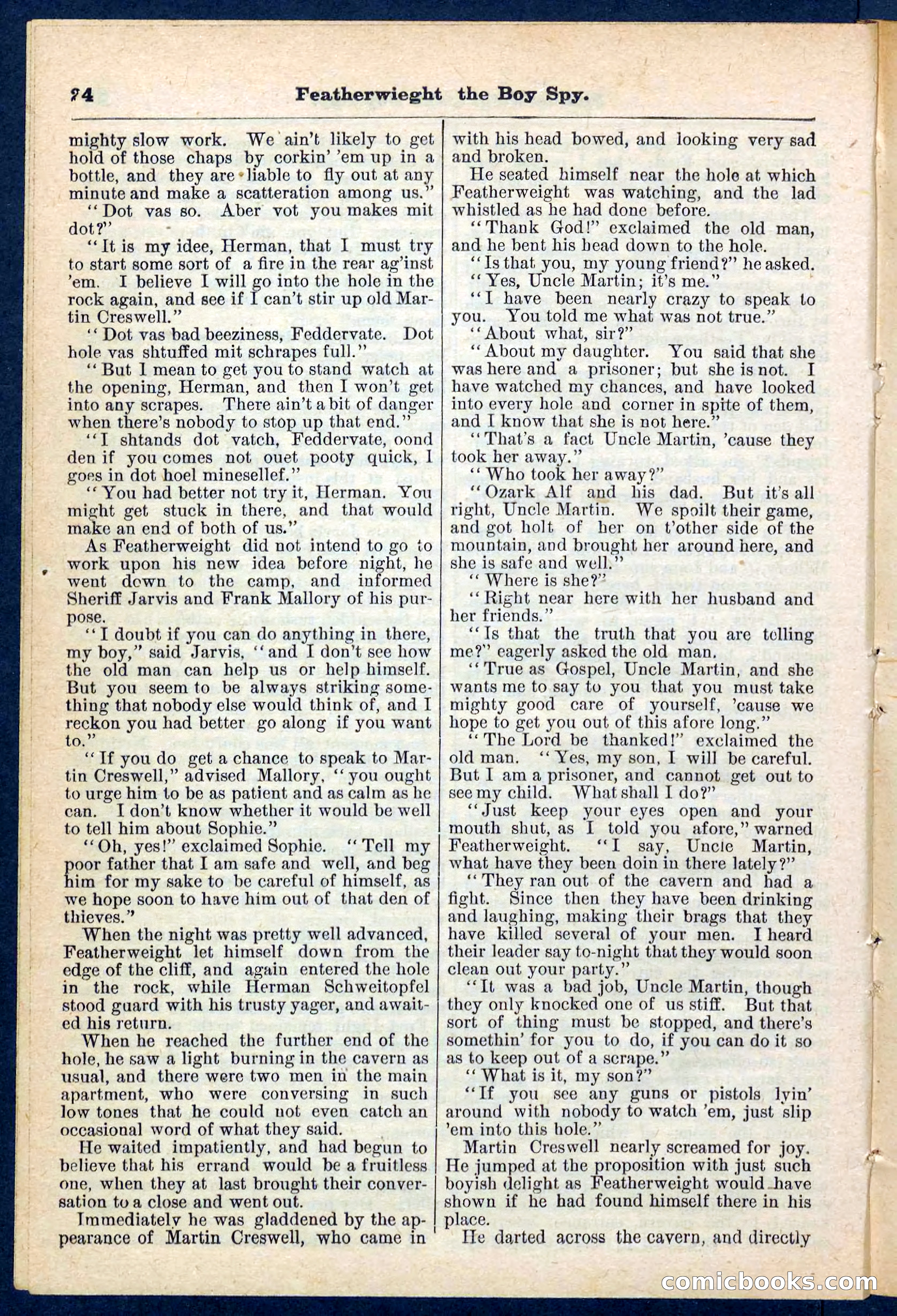 Beadle's Pocket Library No. 184 — page 24 of 32
