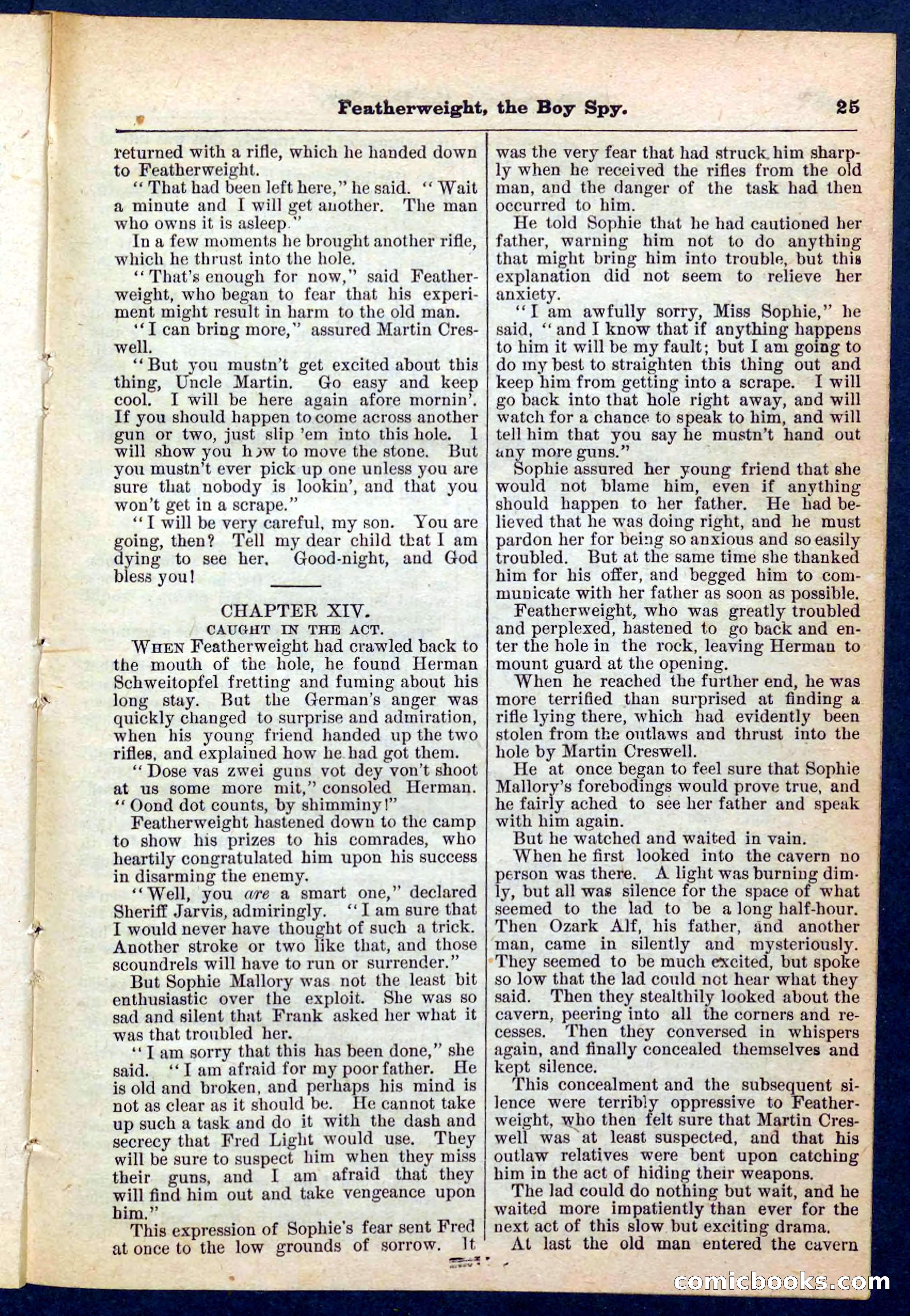 Beadle's Pocket Library No. 184 — page 25 of 32