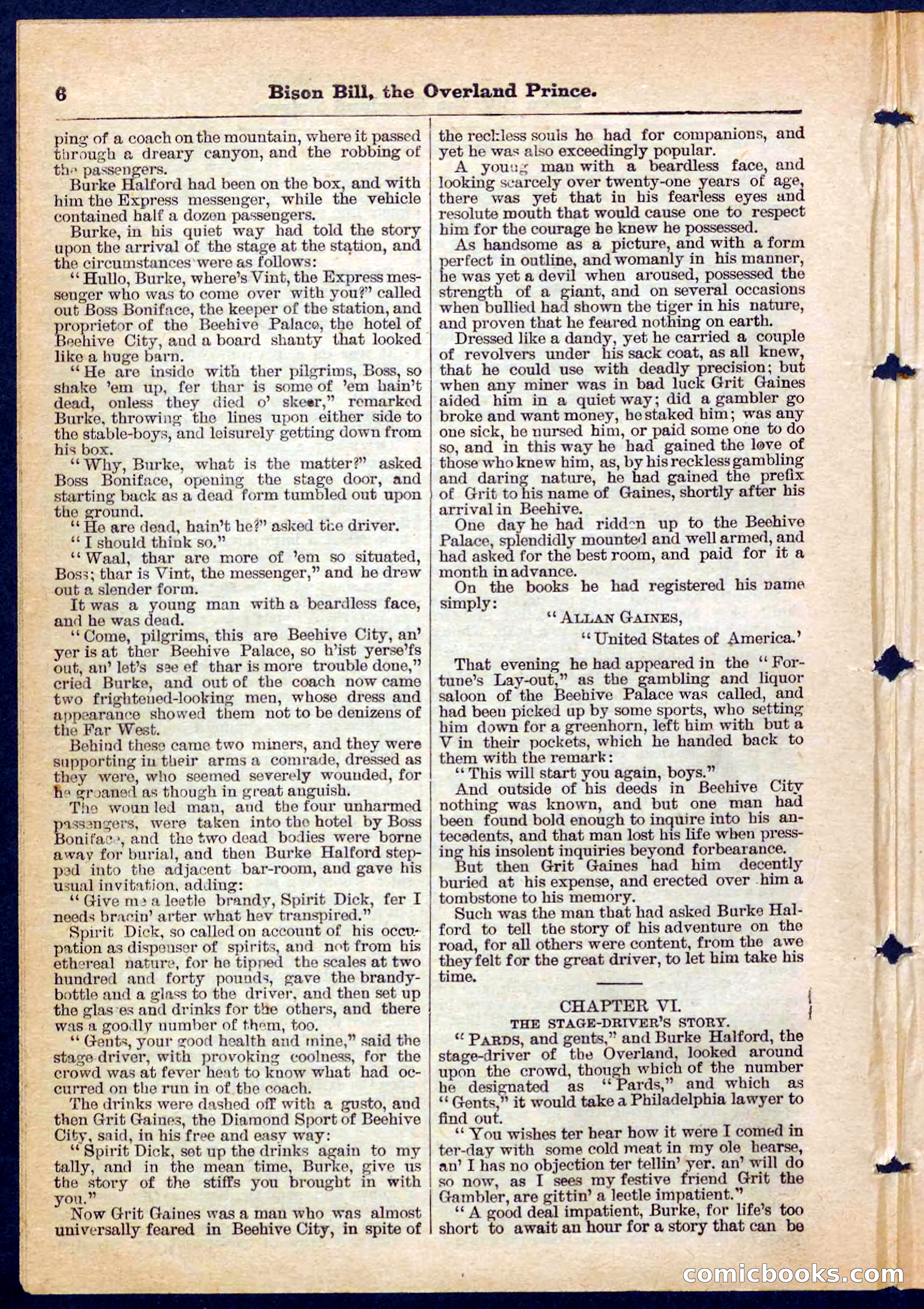 Beadle's Pocket Library No. 185 — page 6 of 32