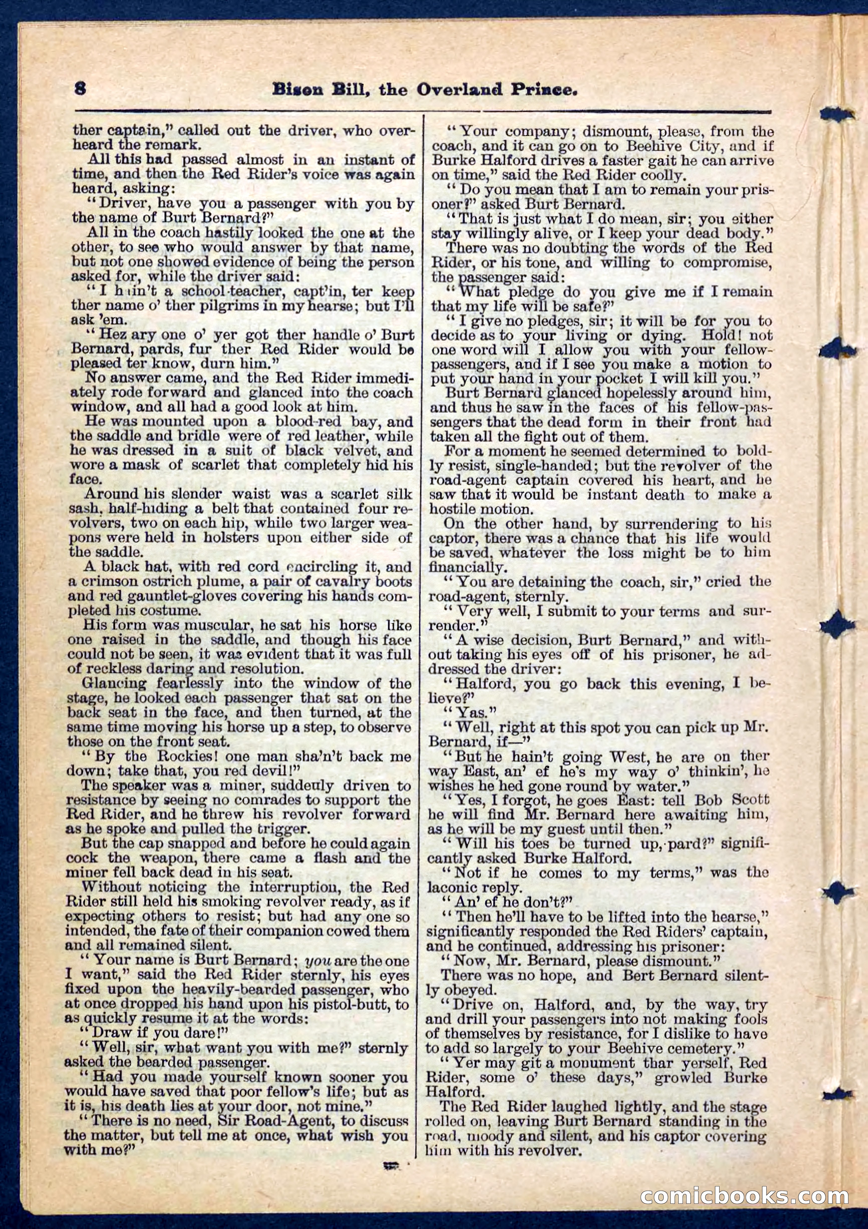 Beadle's Pocket Library No. 185 — page 8 of 32
