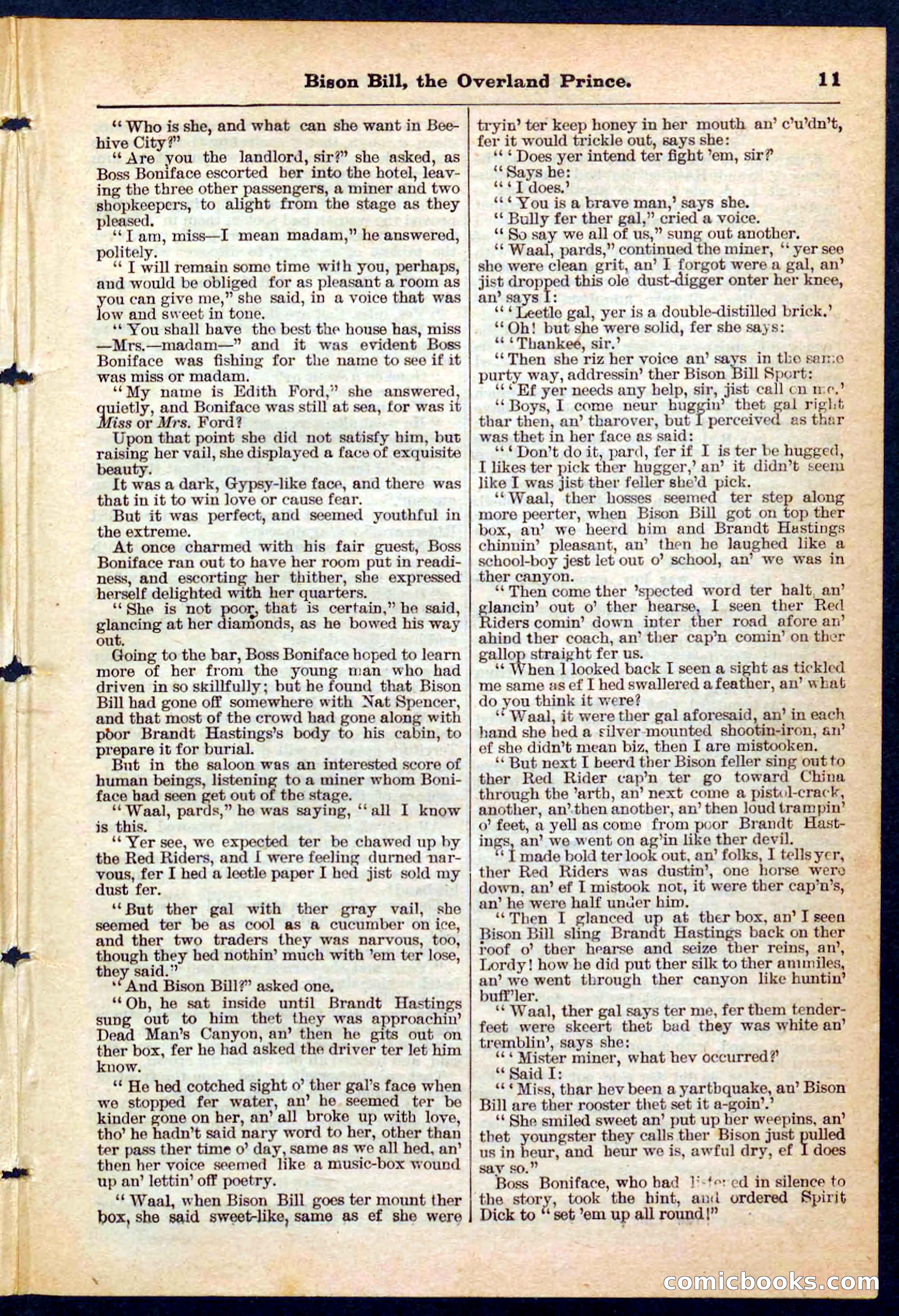 Beadle's Pocket Library No. 185 — page 11 of 32