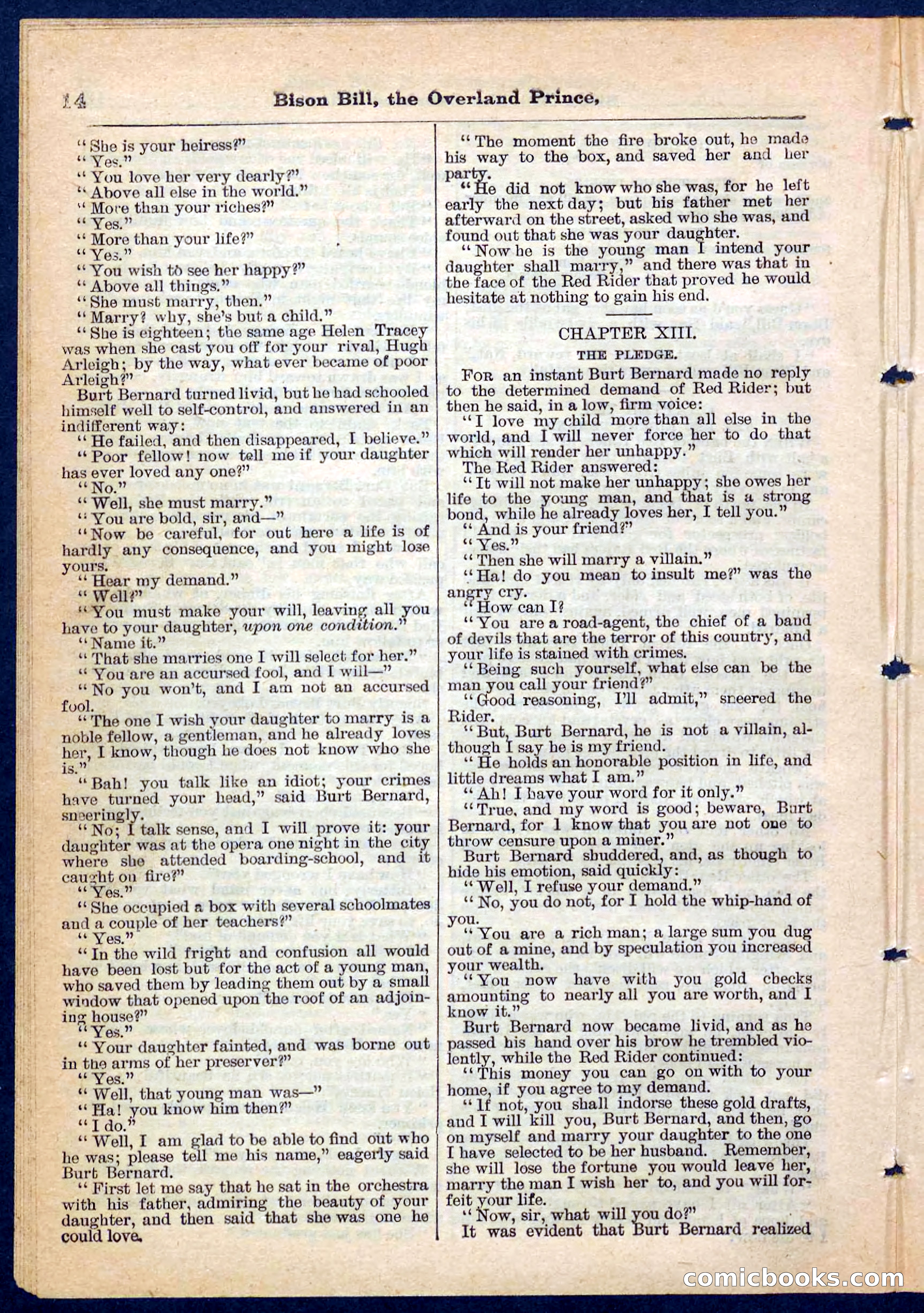 Beadle's Pocket Library No. 185 — page 14 of 32
