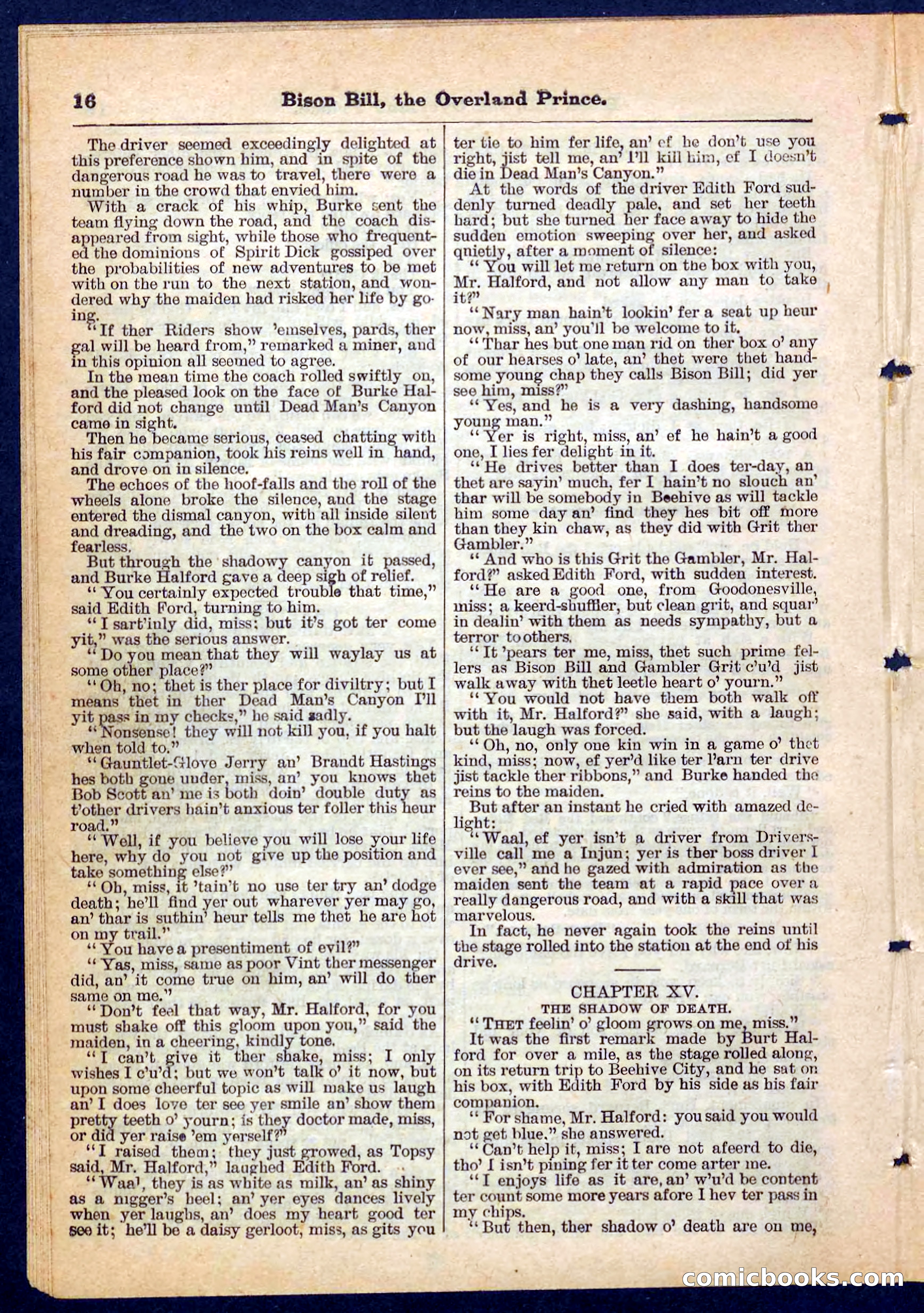 Beadle's Pocket Library No. 185 — page 16 of 32