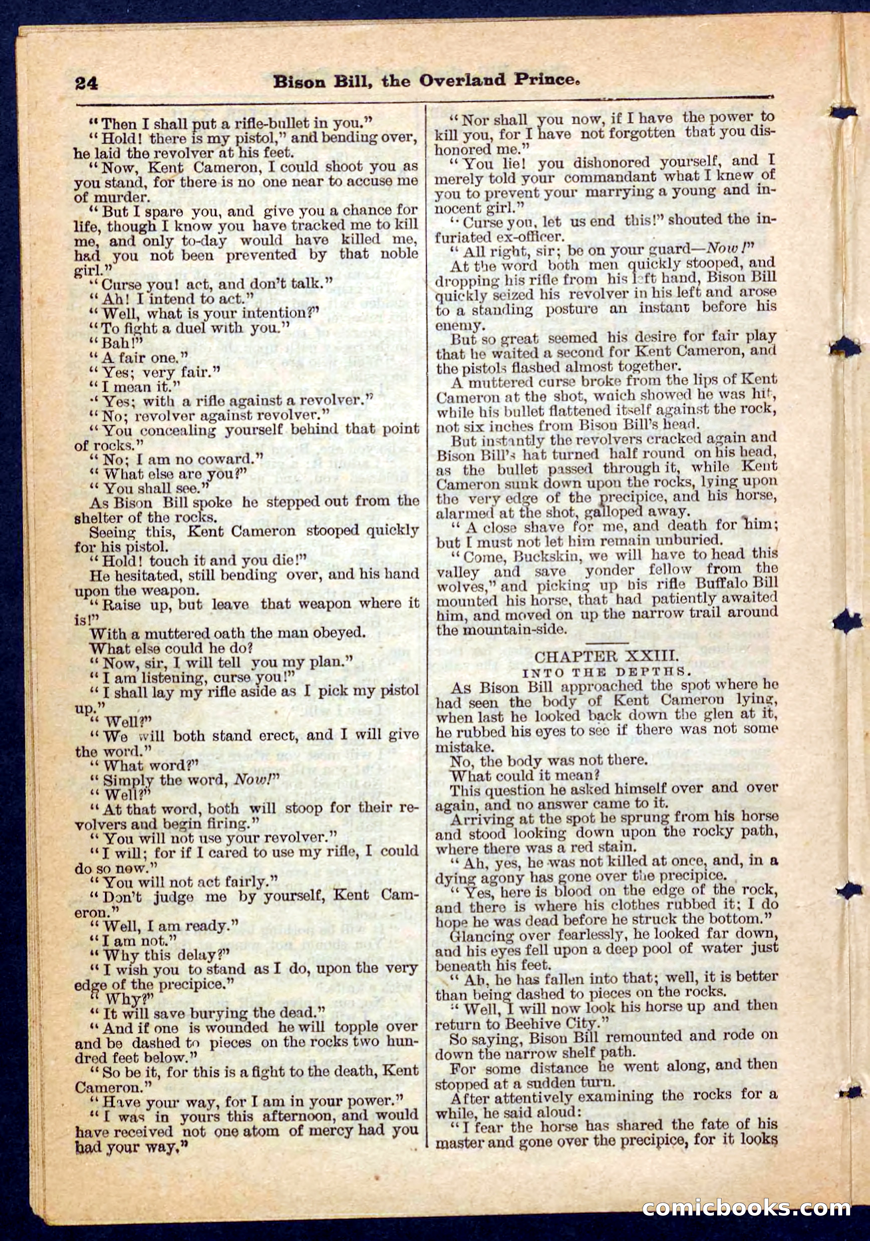 Beadle's Pocket Library No. 185 — page 24 of 32