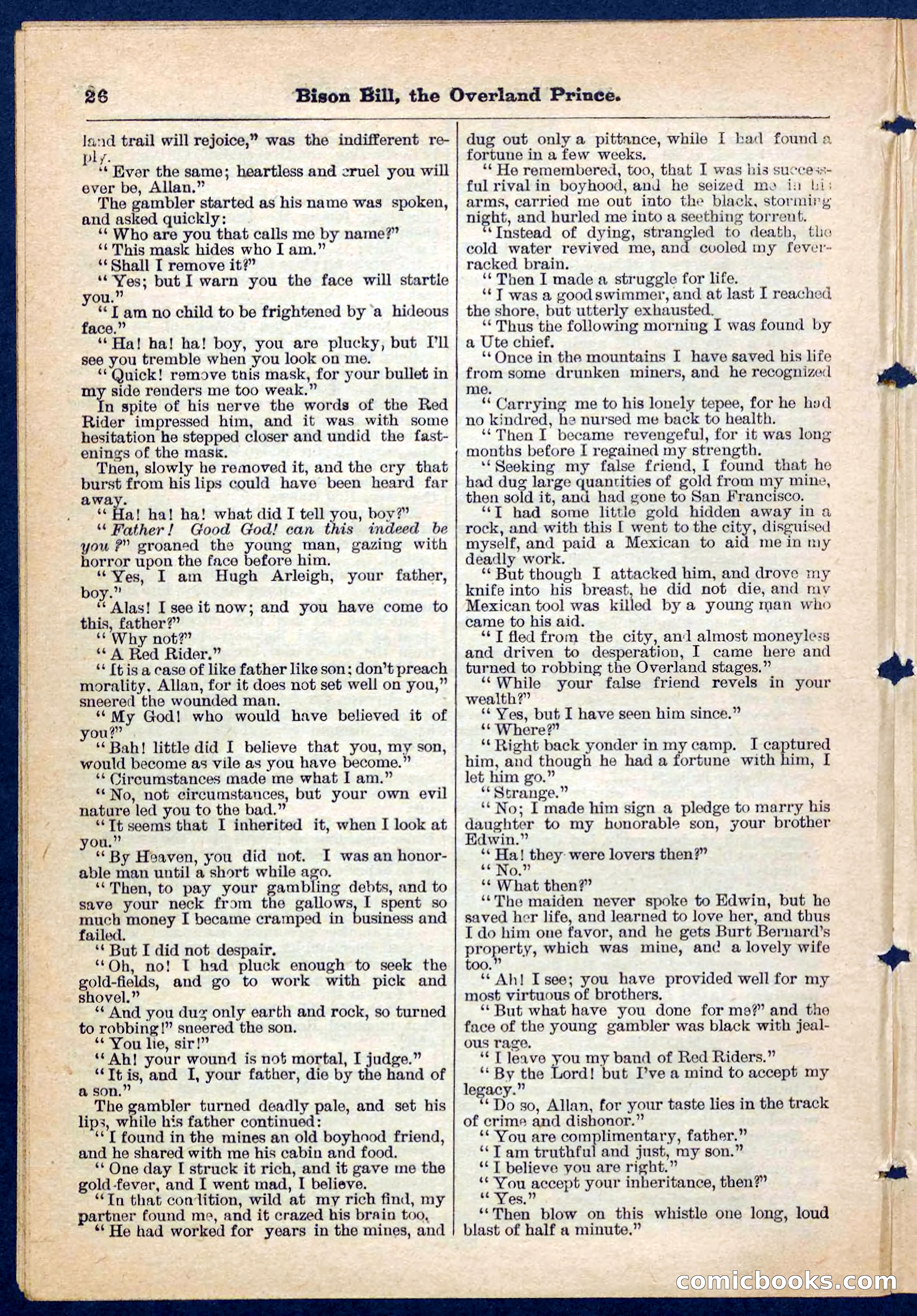 Beadle's Pocket Library No. 185 — page 26 of 32