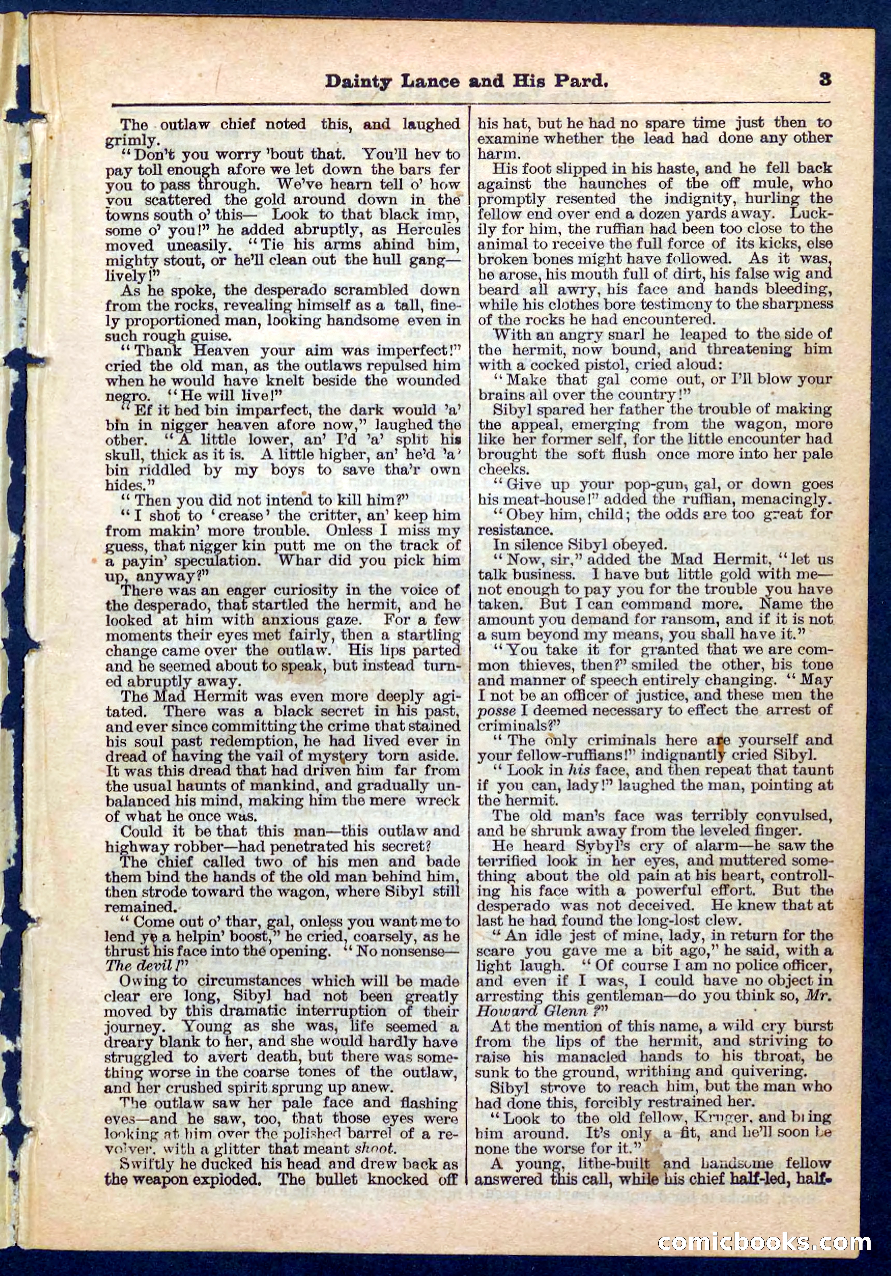 Beadle's Pocket Library No. 186 — page 3 of 32
