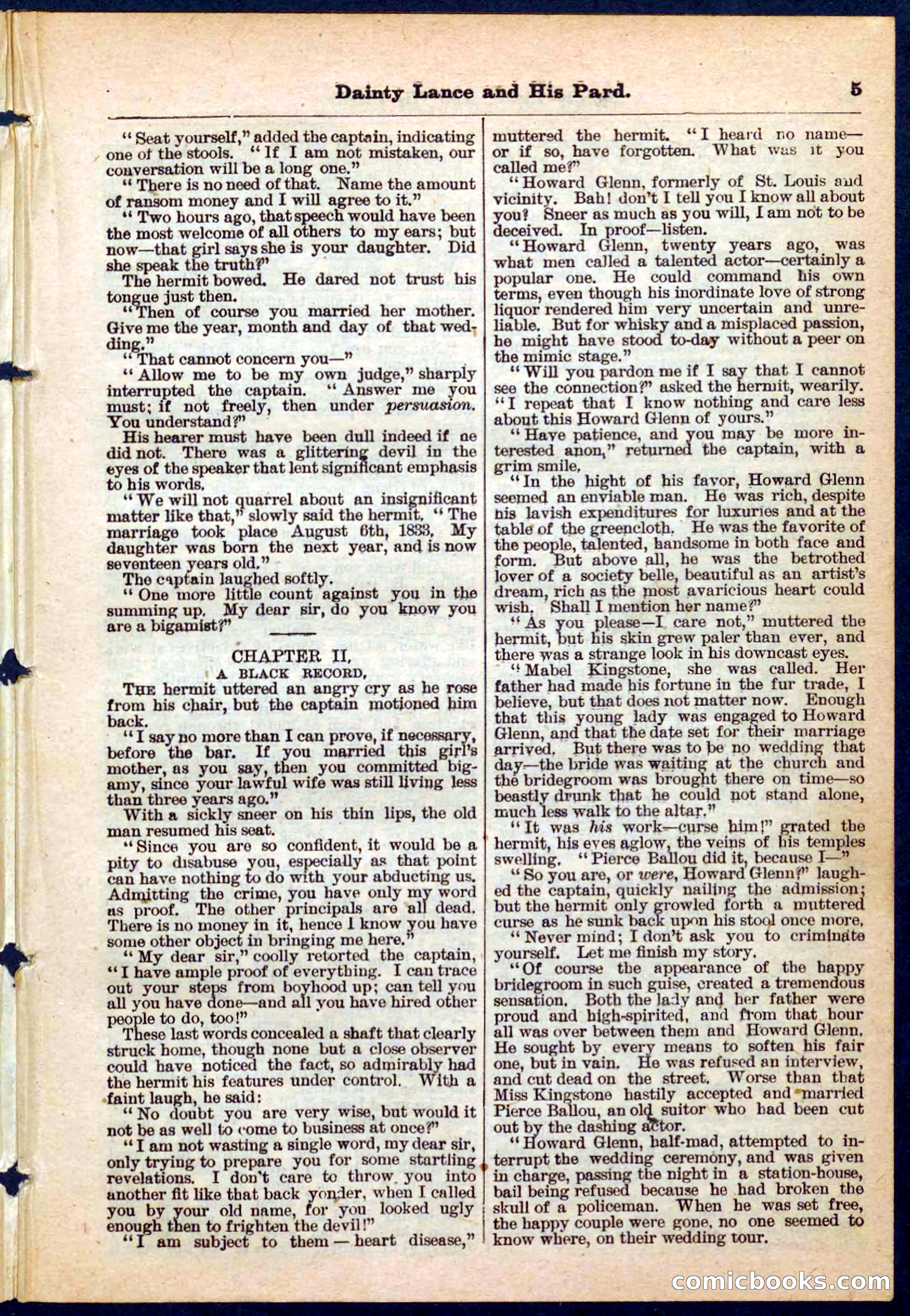 Beadle's Pocket Library No. 186 — page 5 of 32