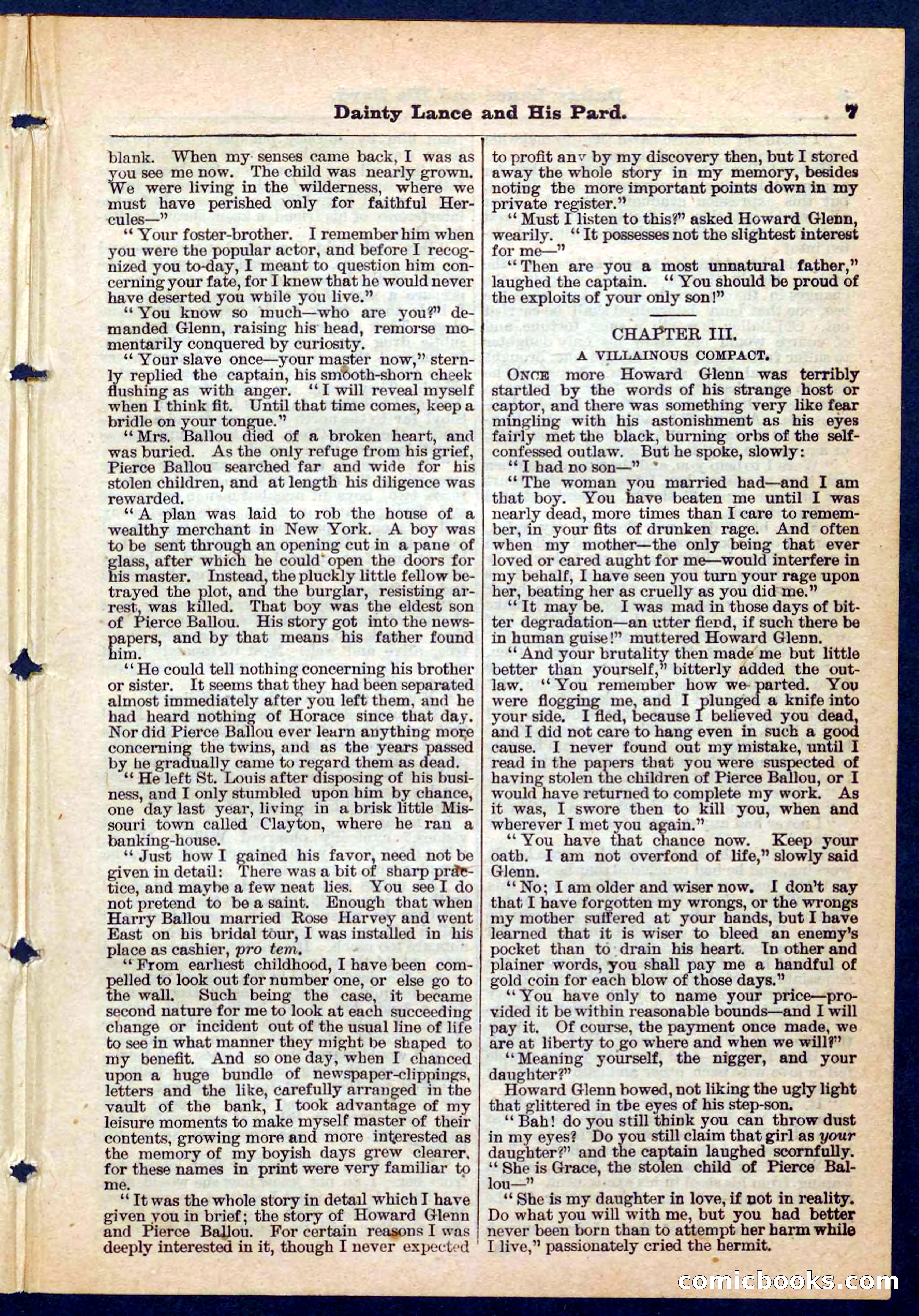 Beadle's Pocket Library No. 186 — page 7 of 32