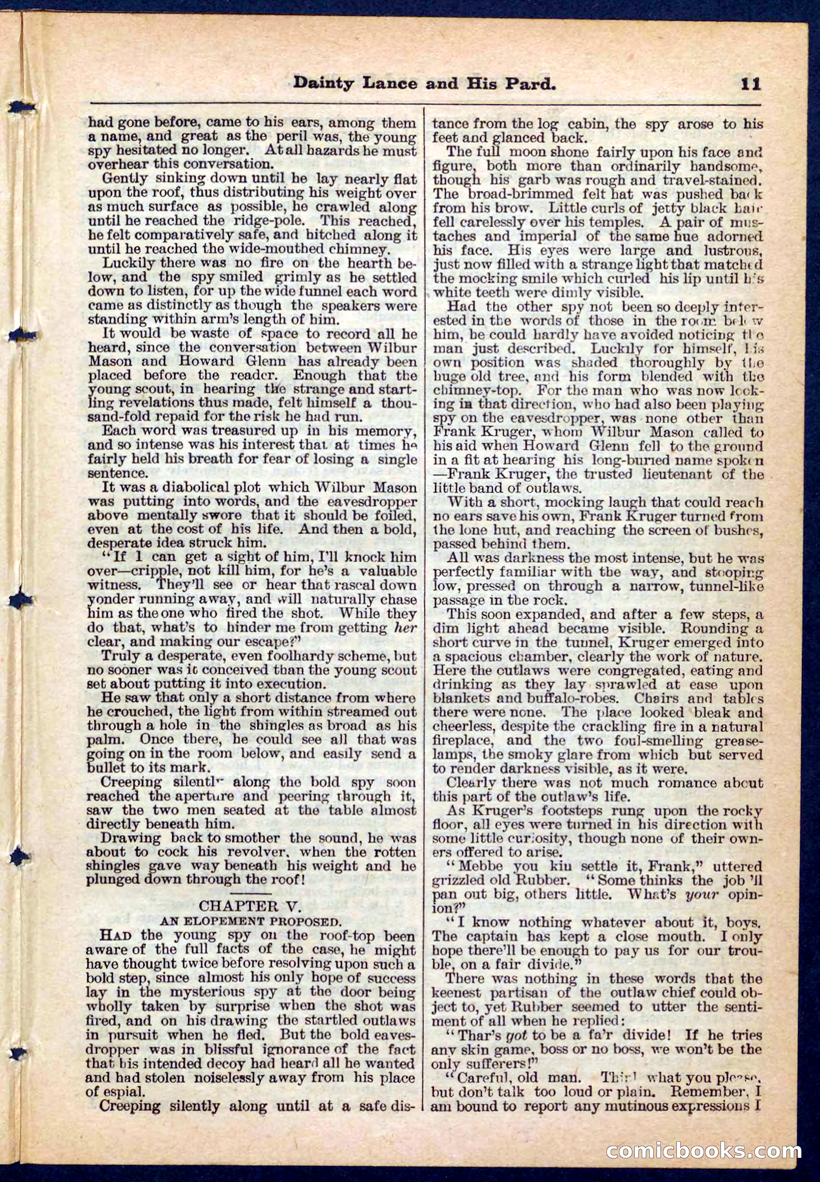 Beadle's Pocket Library No. 186 — page 11 of 32