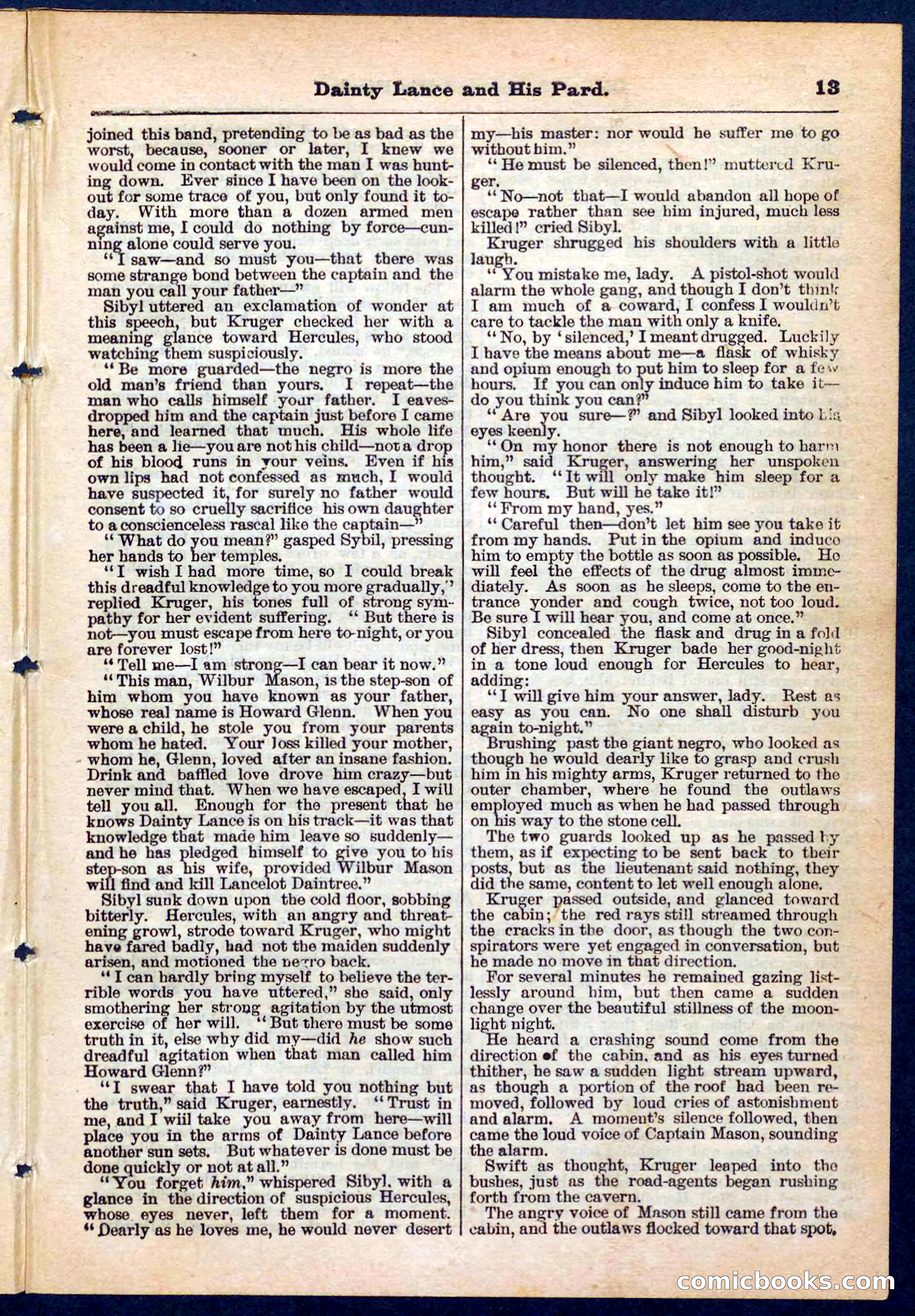 Beadle's Pocket Library No. 186 — page 13 of 32