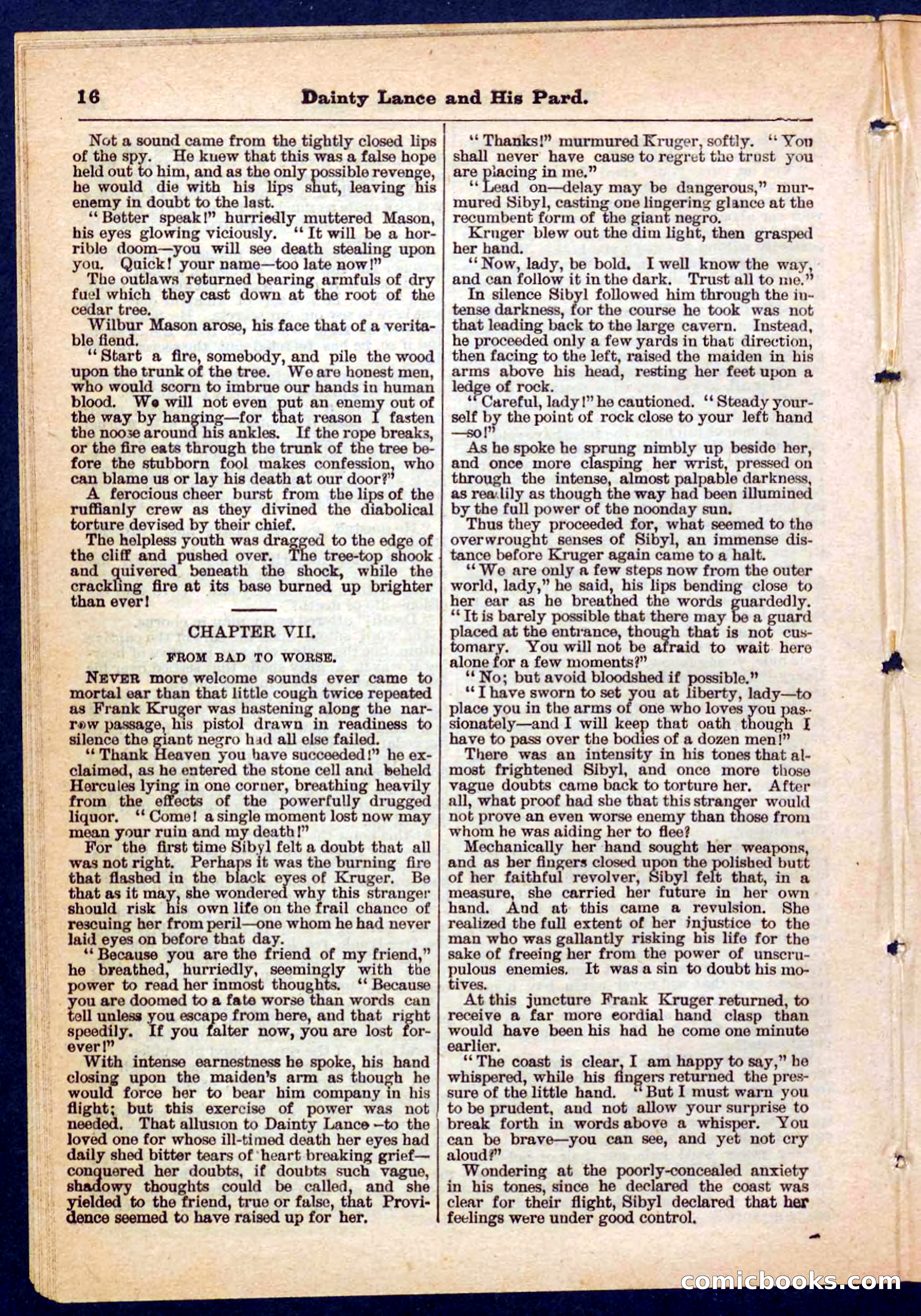 Beadle's Pocket Library No. 186 — page 16 of 32