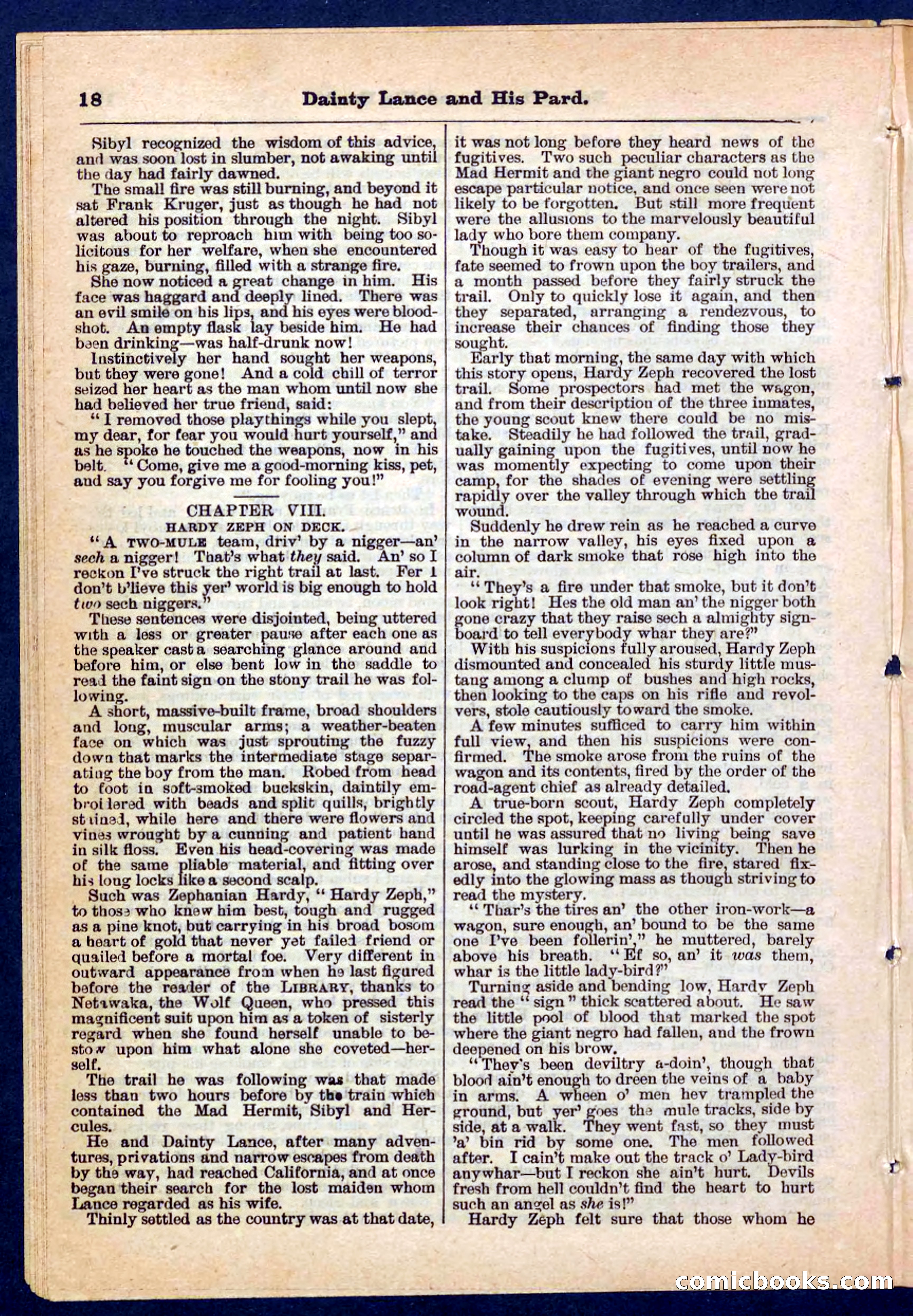 Beadle's Pocket Library No. 186 — page 18 of 32