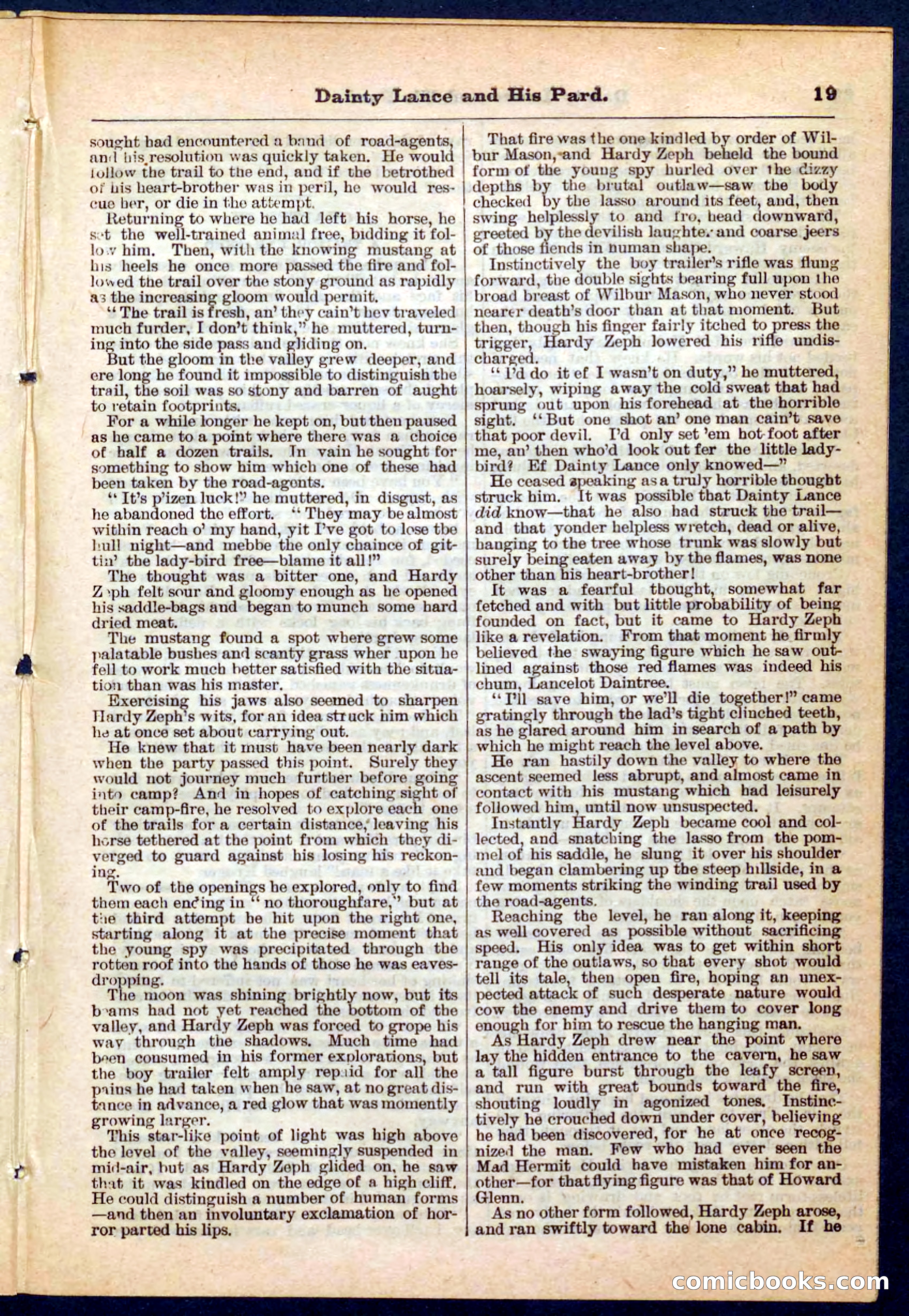 Beadle's Pocket Library No. 186 — page 19 of 32