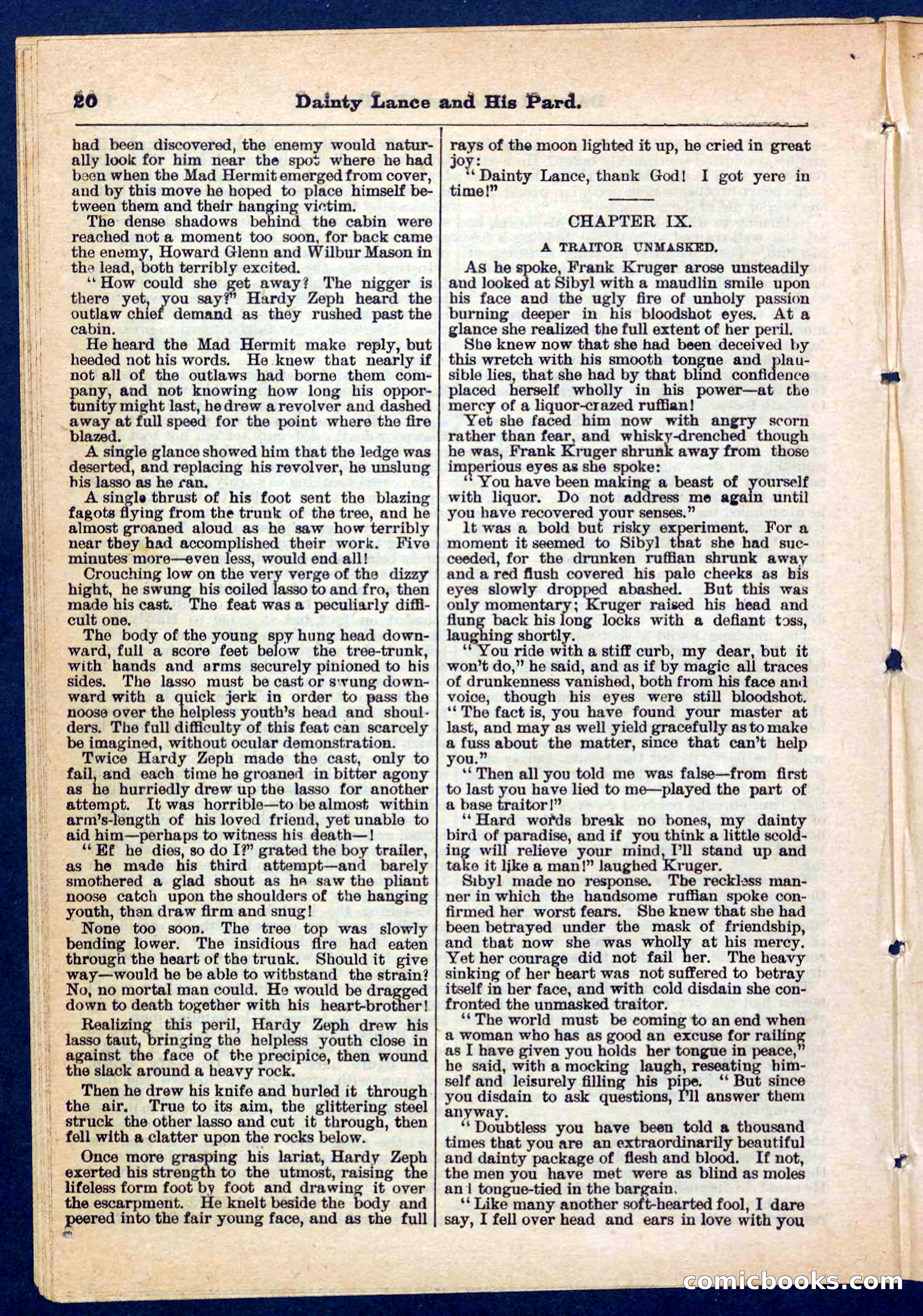 Beadle's Pocket Library No. 186 — page 20 of 32
