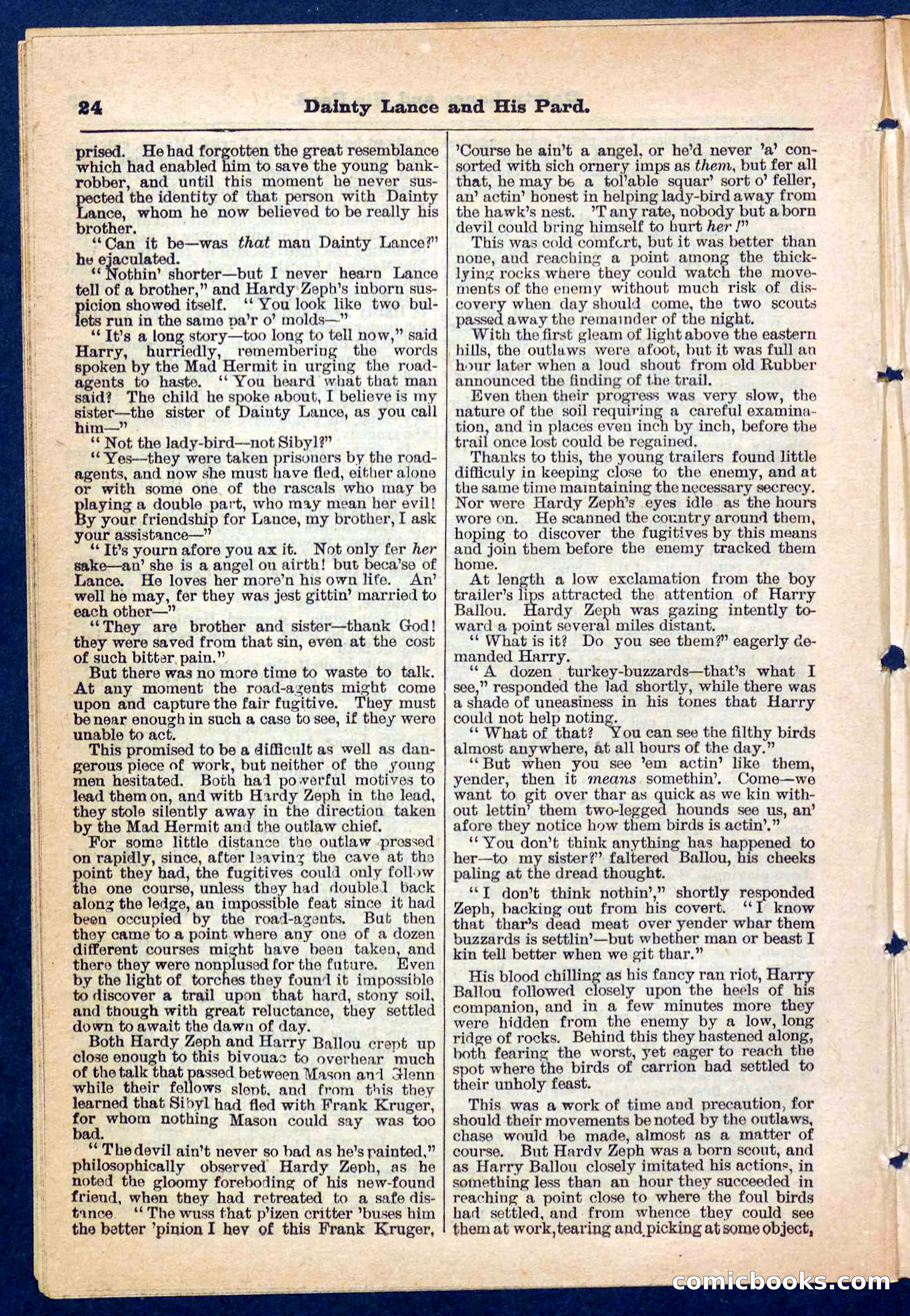 Beadle's Pocket Library No. 186 — page 24 of 32