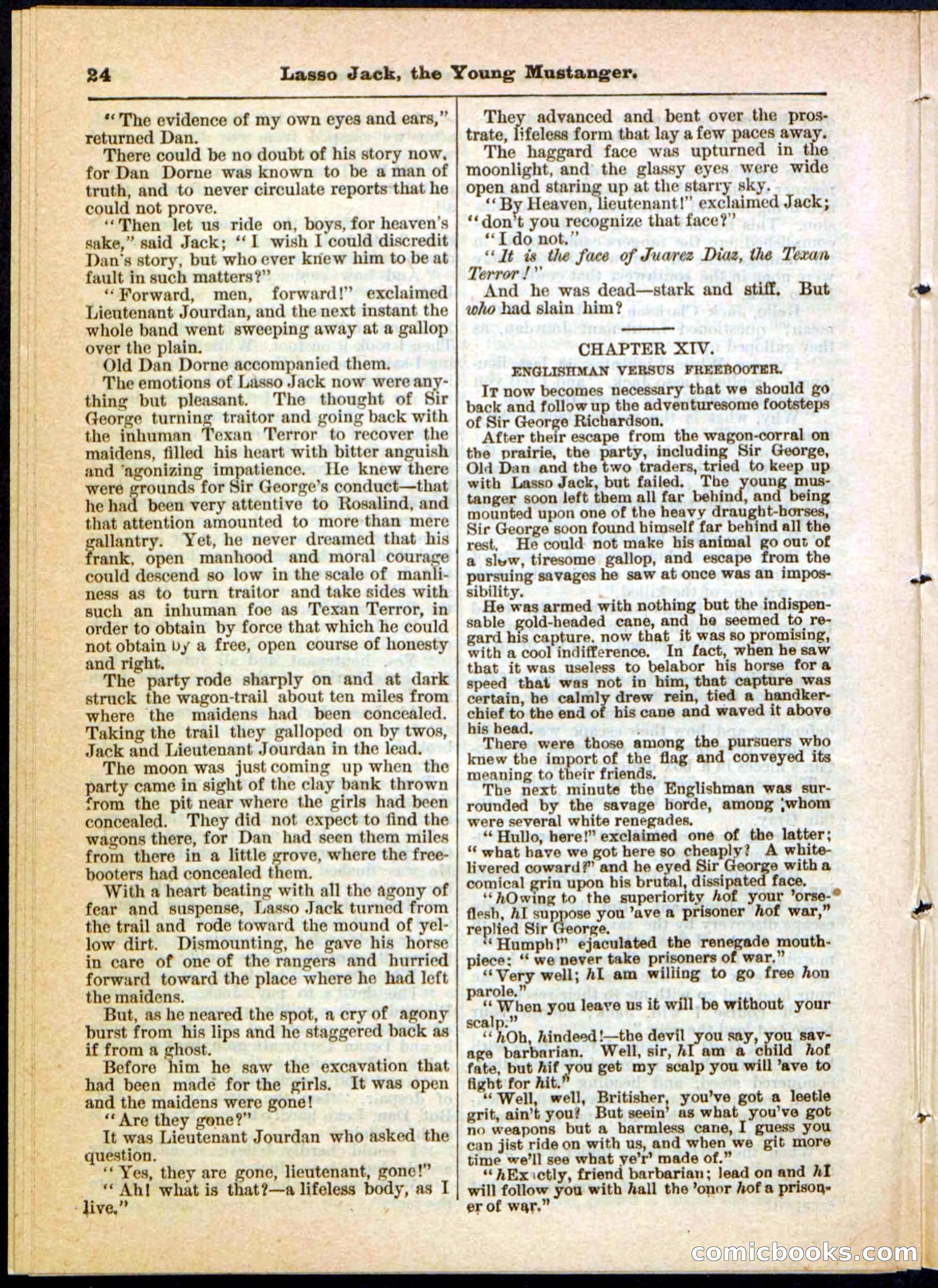 Beadle's Pocket Library No. 19 — page 18 of 32