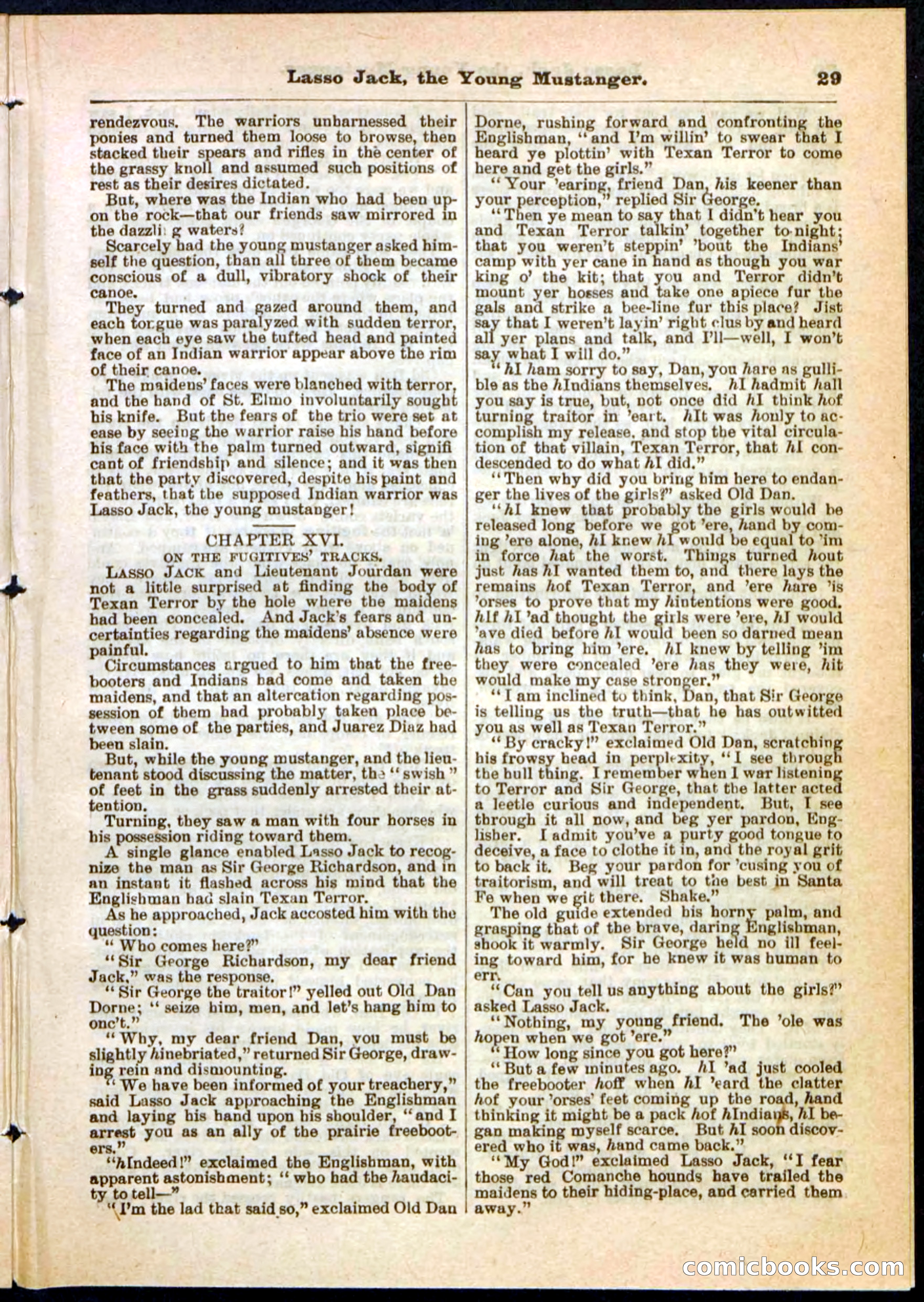 Beadle's Pocket Library No. 19 — page 23 of 32
