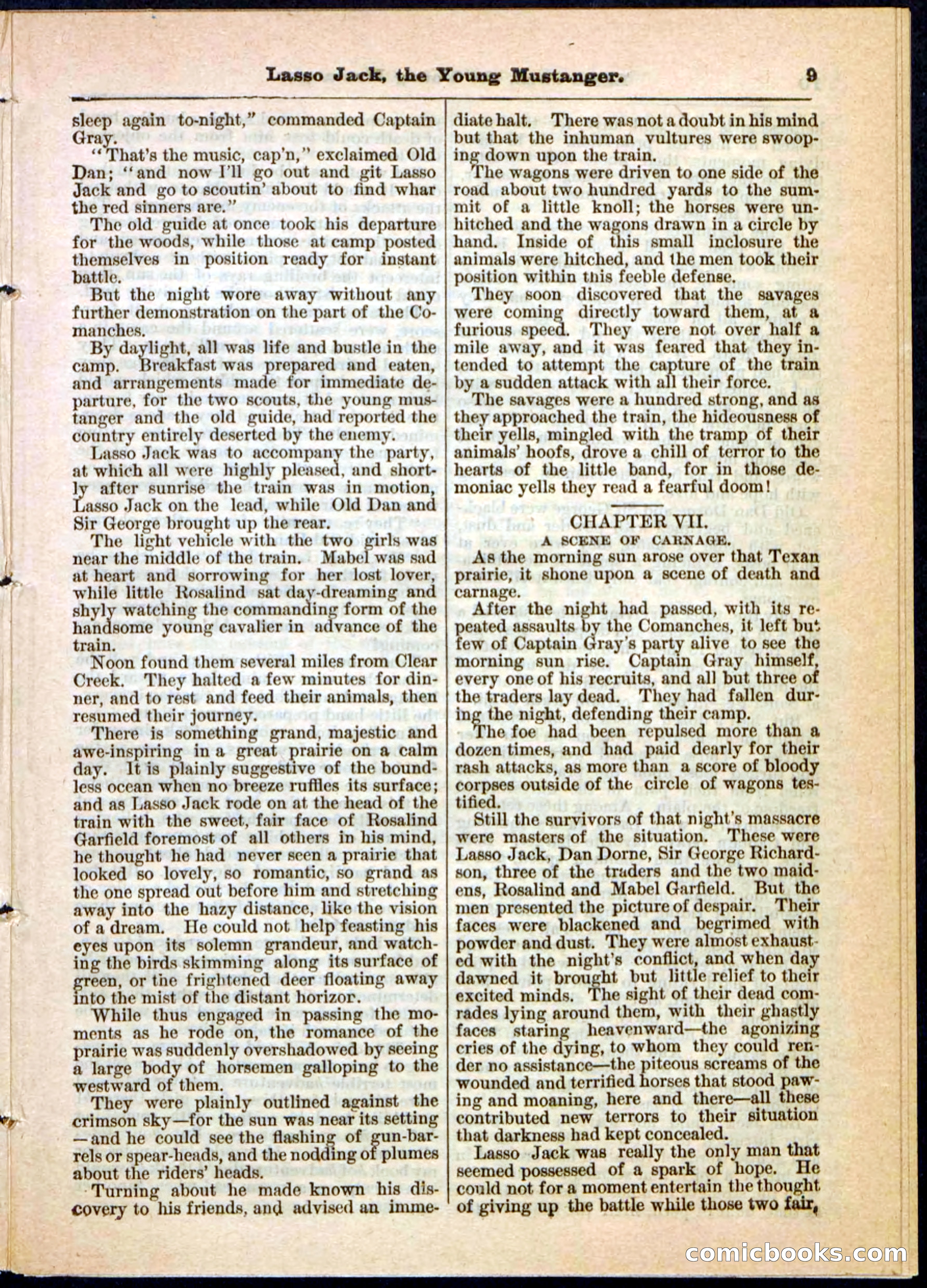 Beadle's Pocket Library No. 19 — page 32 of 32
