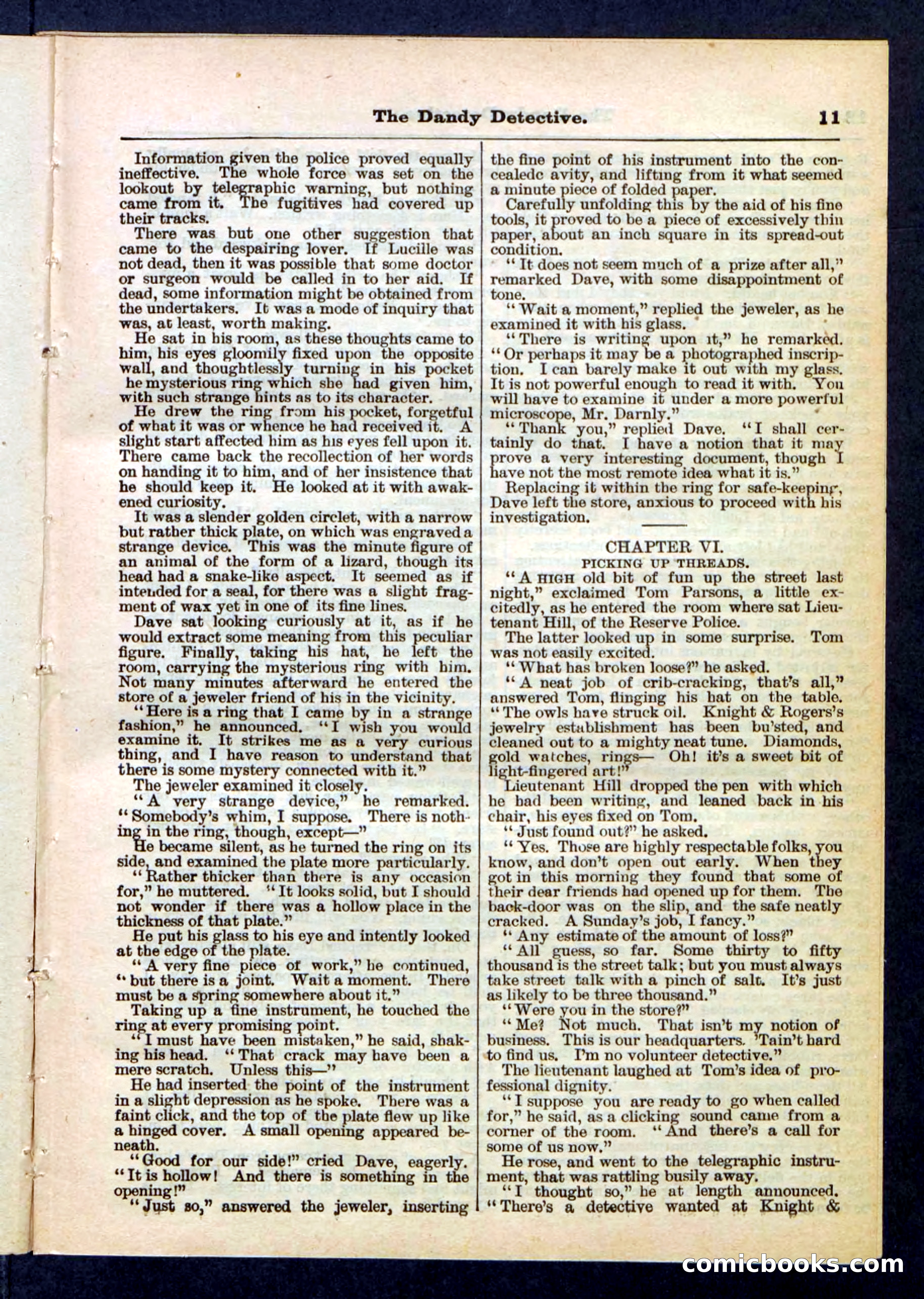 Beadle's Pocket Library No. 196 — page 11 of 32