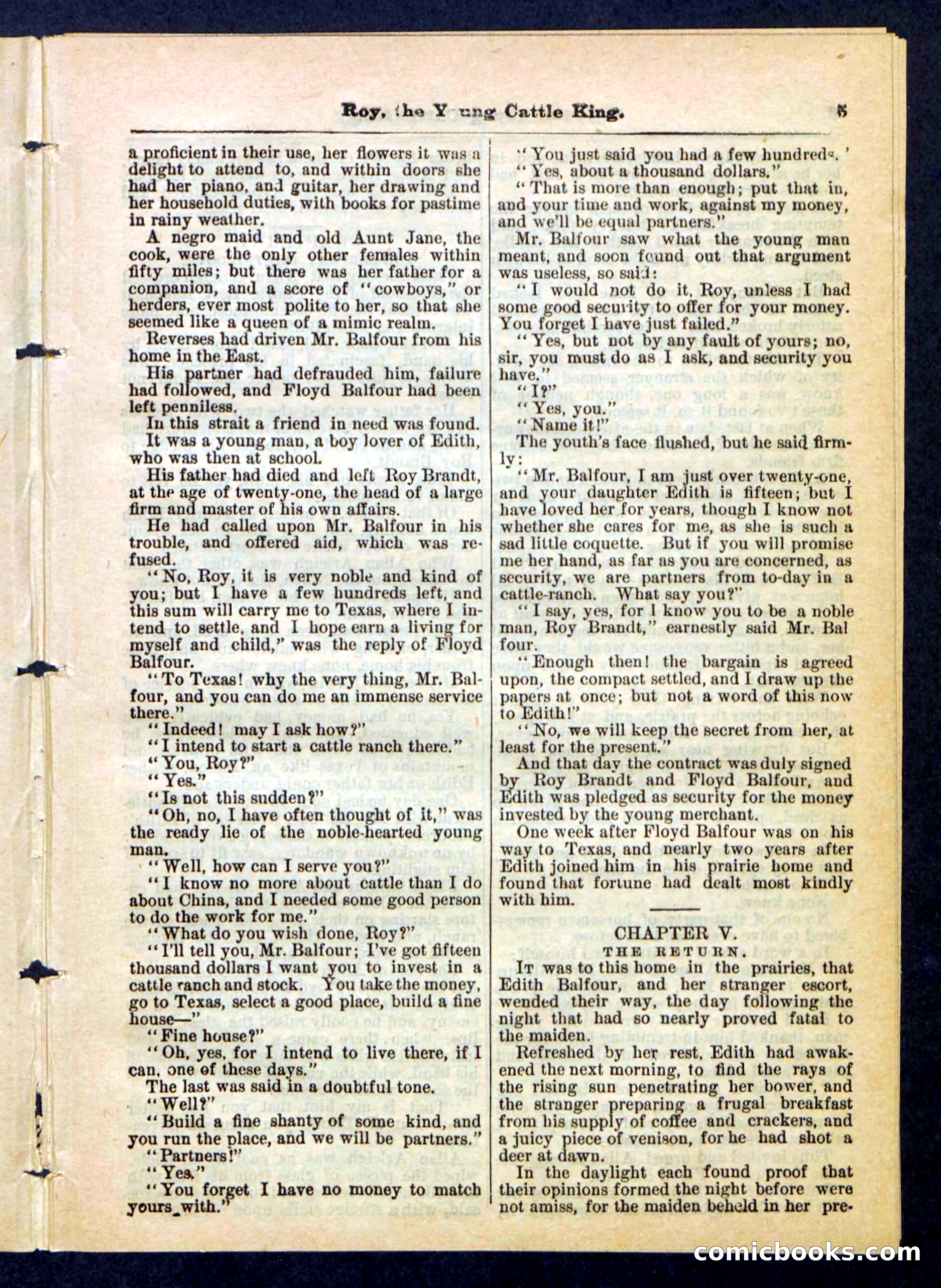 Beadle's Pocket Library, No. 197 — page 5 of 32