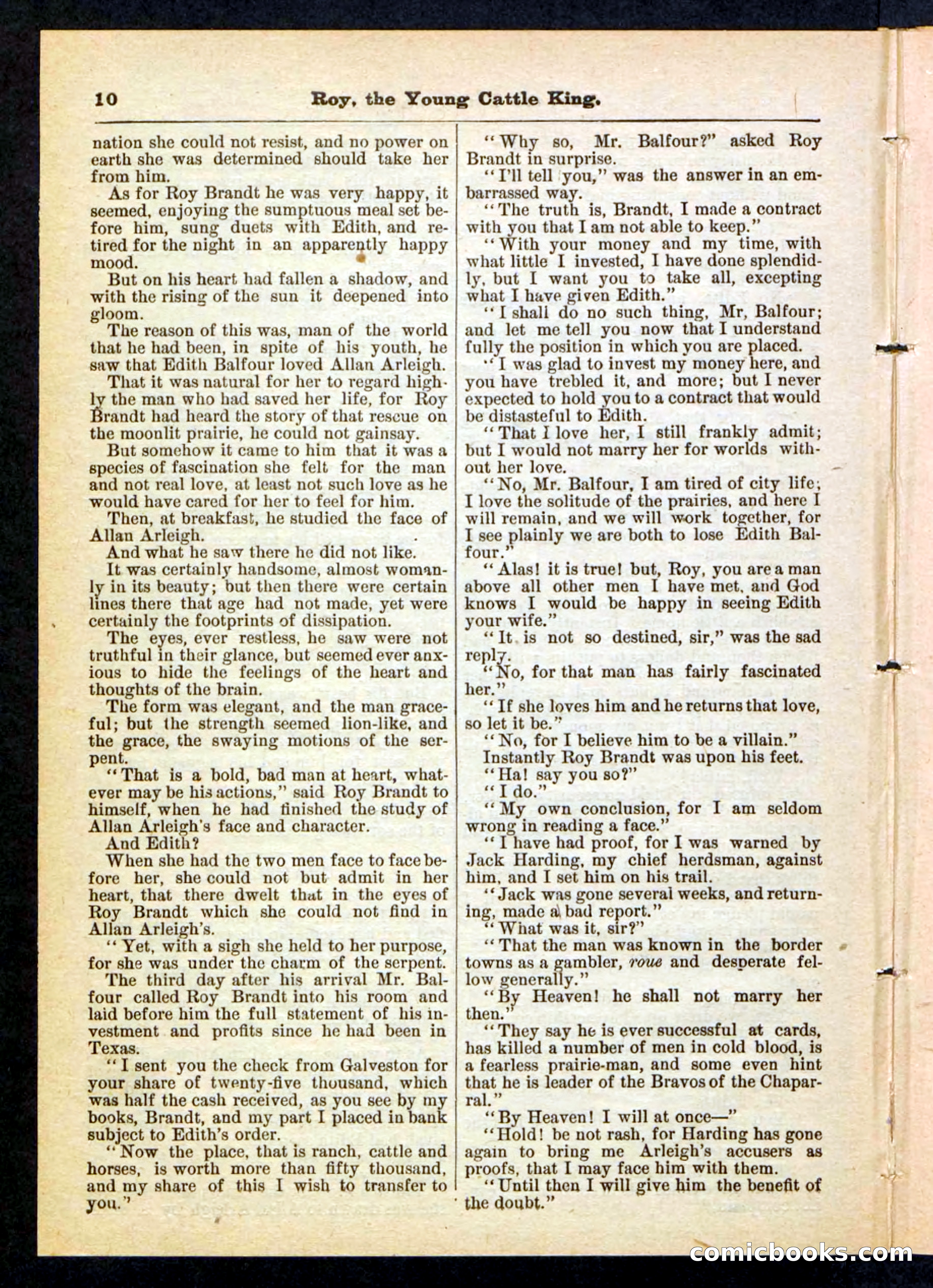 Beadle's Pocket Library, No. 197 — page 10 of 32