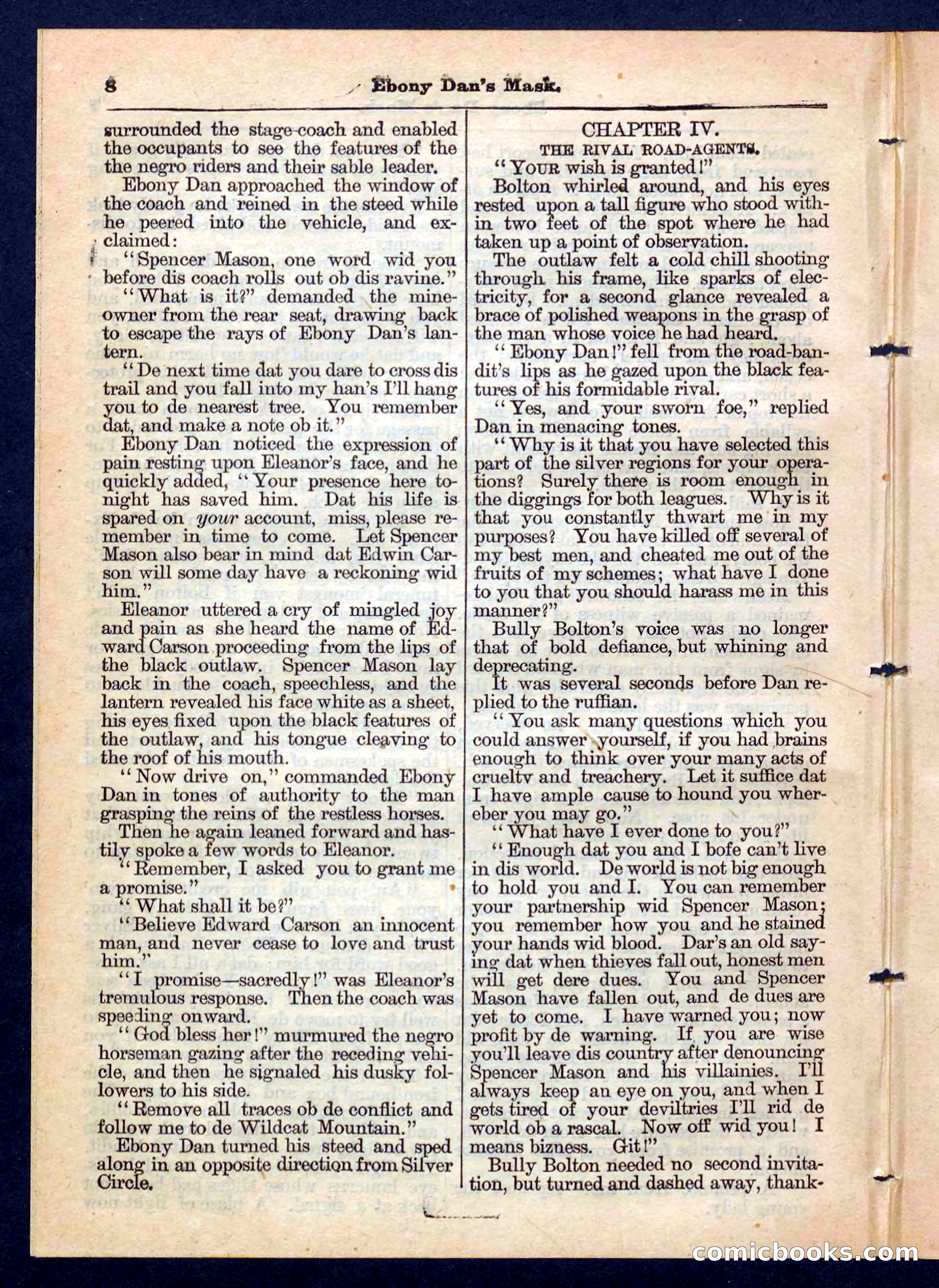 Beadle's Pocket Library No. 198 — page 8 of 32