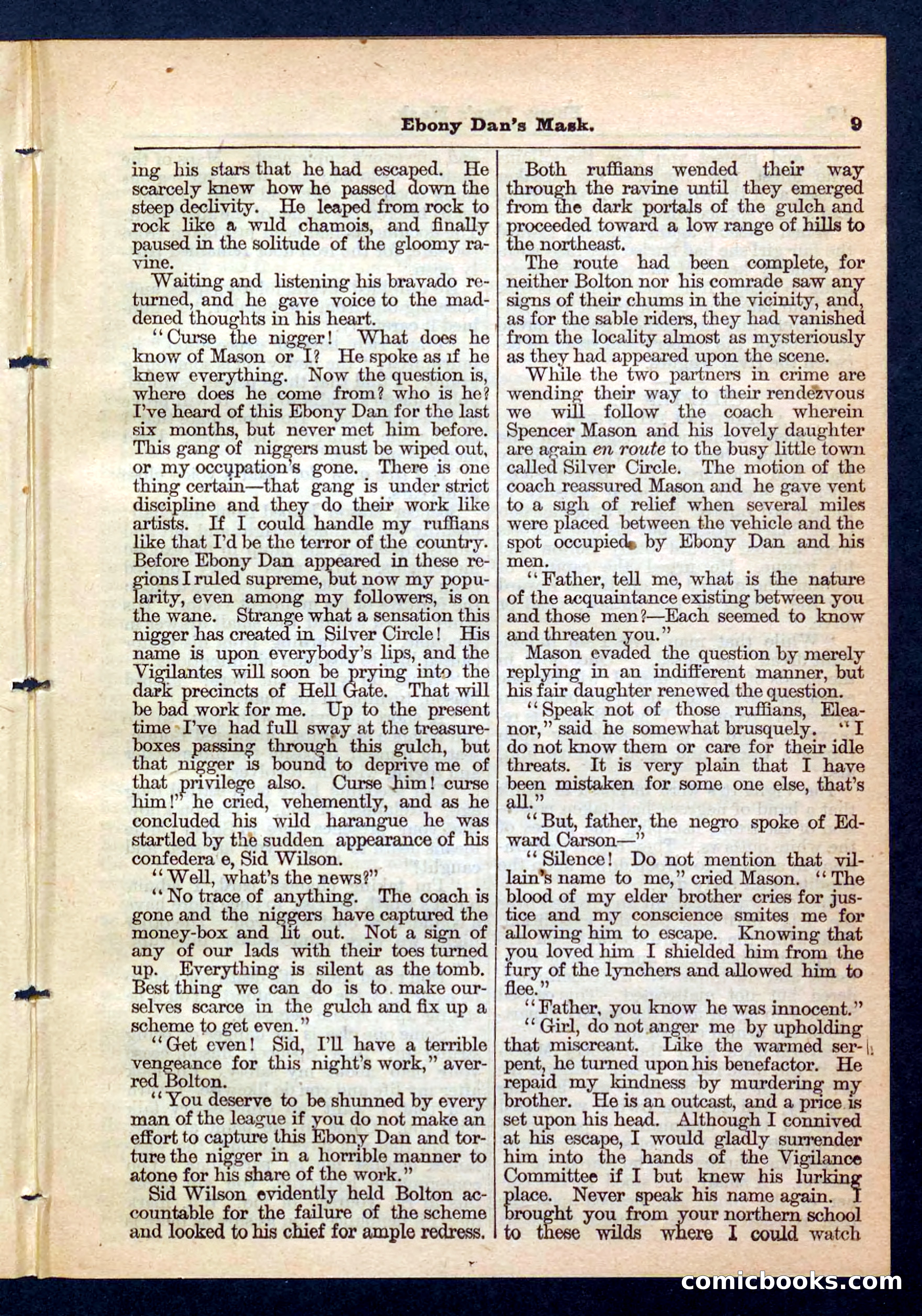Beadle's Pocket Library No. 198 — page 9 of 32