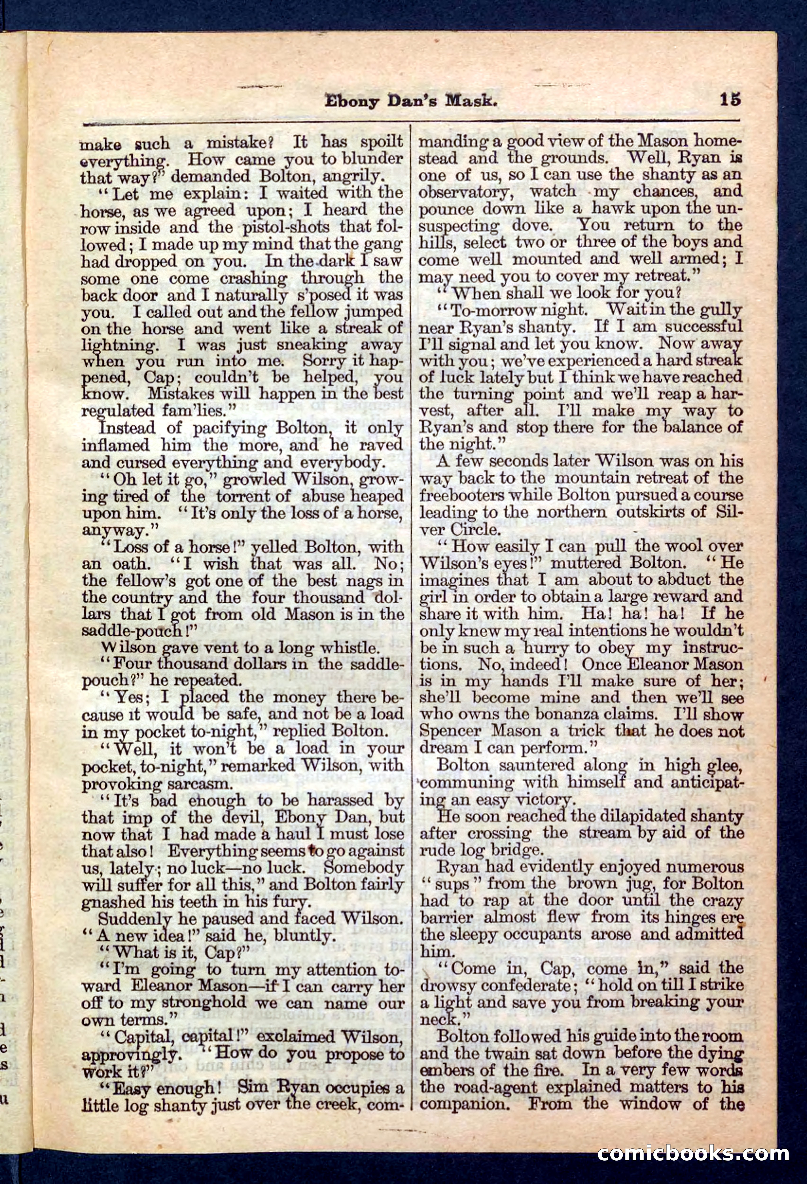 Beadle's Pocket Library No. 198 — page 15 of 32
