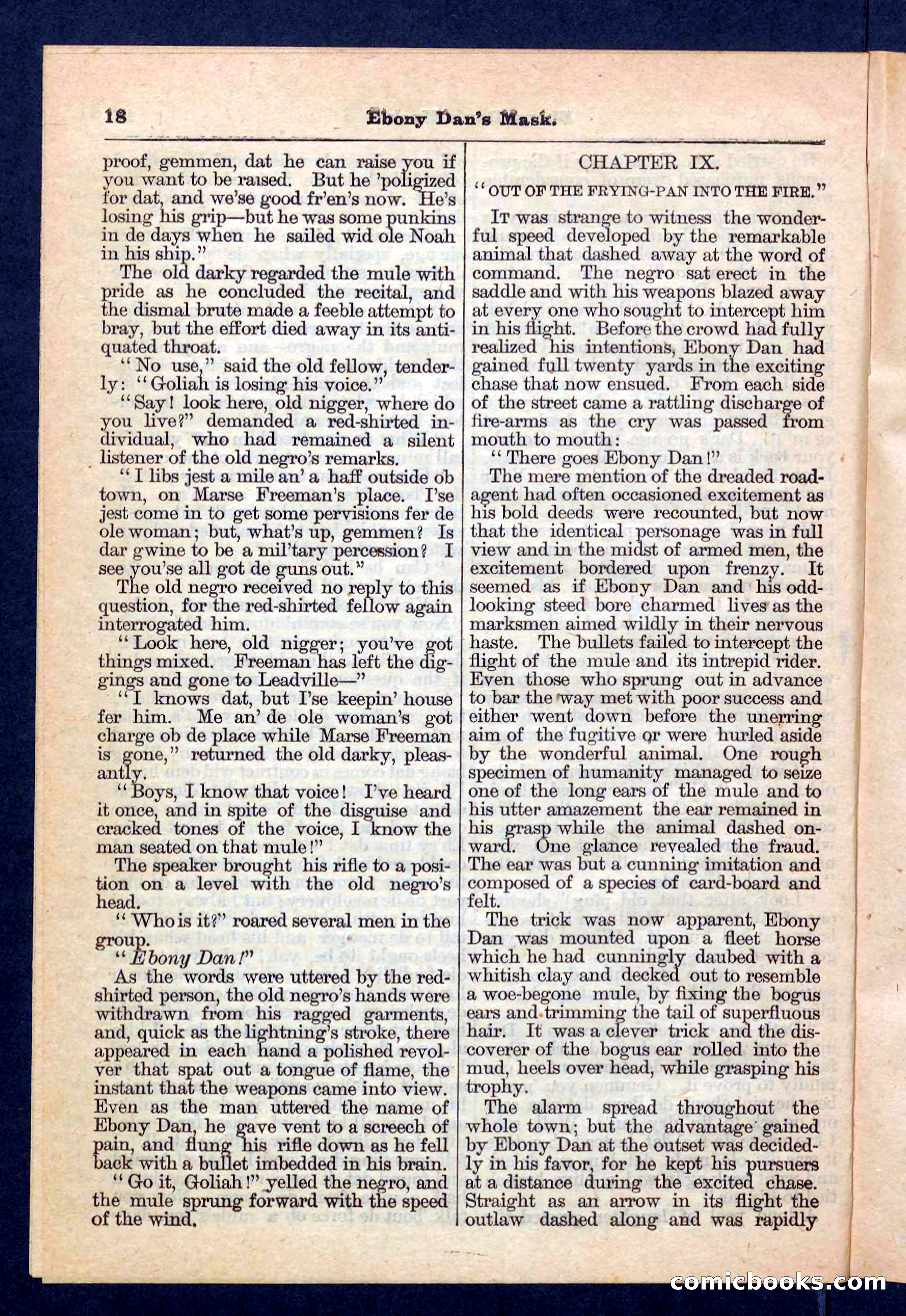 Beadle's Pocket Library No. 198 — page 18 of 32