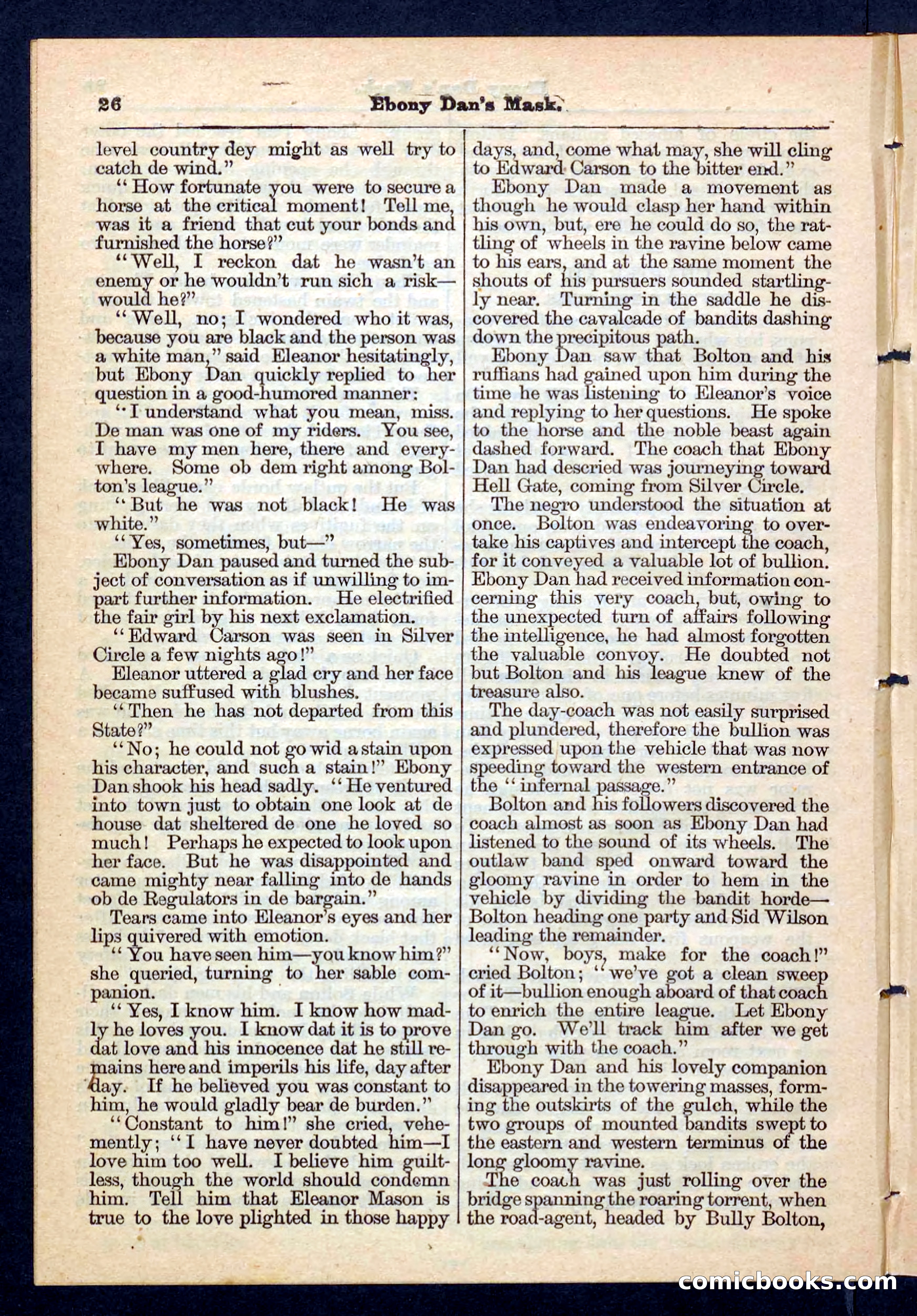 Beadle's Pocket Library No. 198 — page 26 of 32