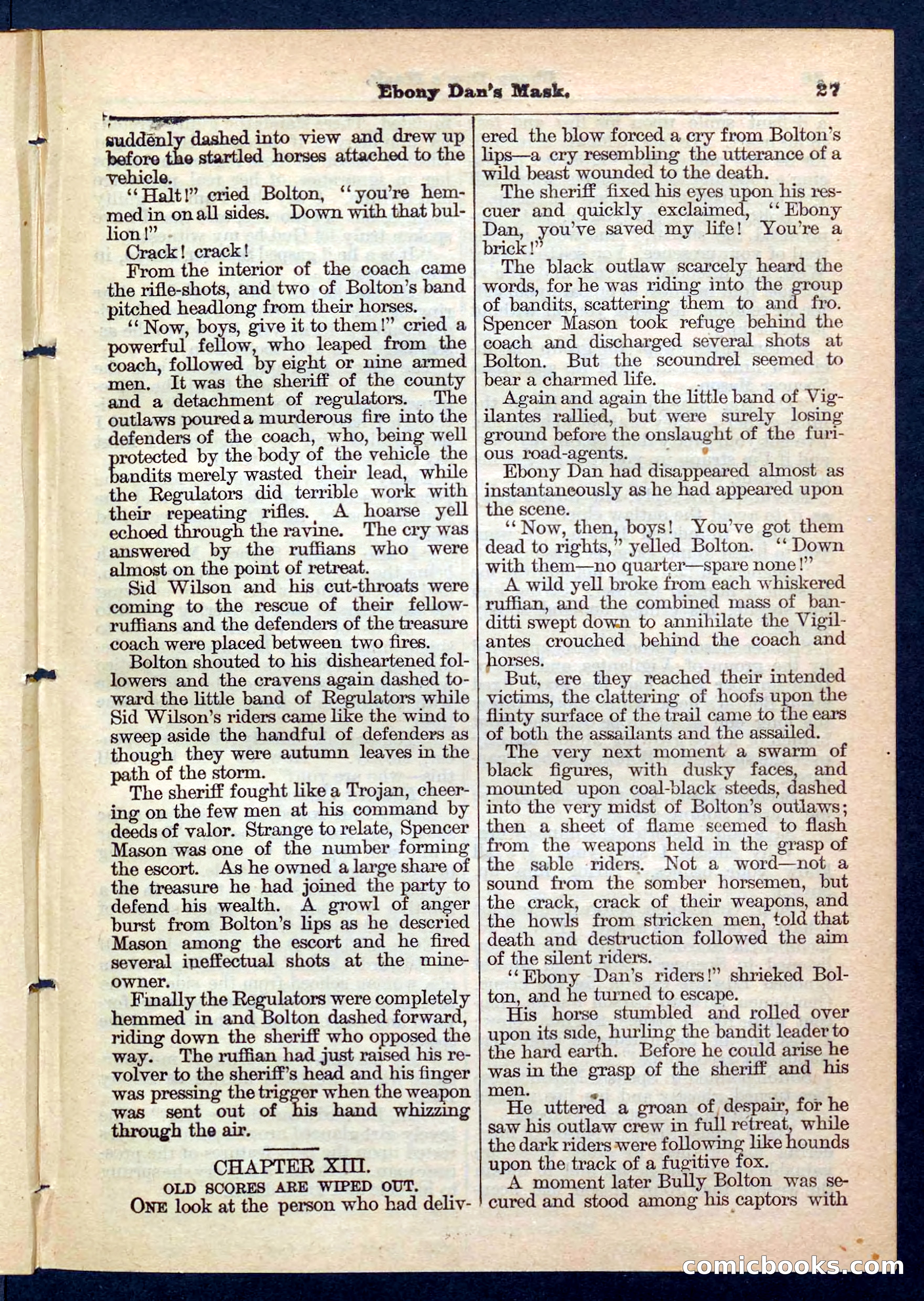 Beadle's Pocket Library No. 198 — page 27 of 32